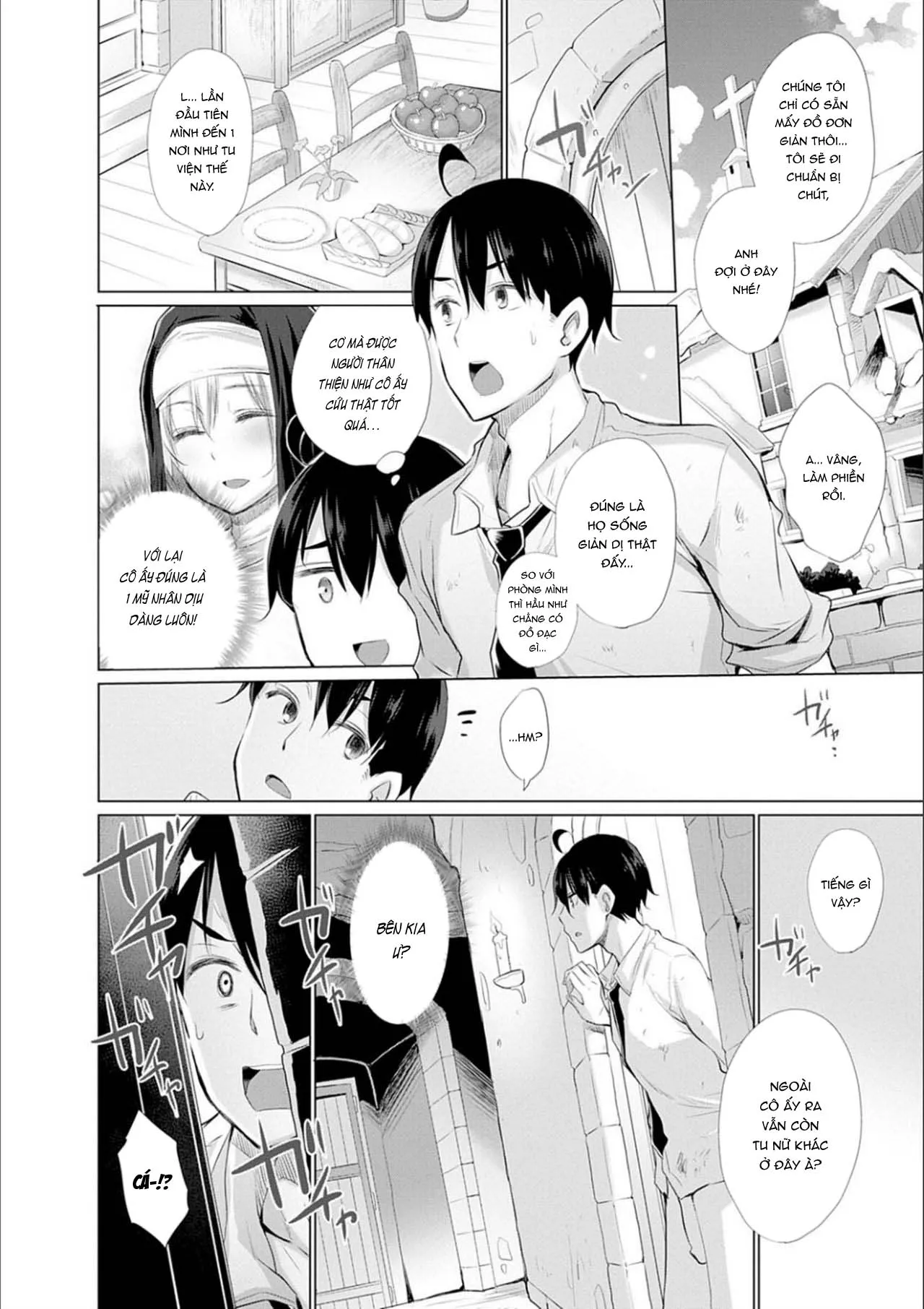 HentaiVN.net - Ảnh 5 - Sau Khi Chuyển Sinh Tôi Thịt Cả Thế Giới [Isekai De Onnanoko No Onaneta Ga Mieru Nouryoku o Teniireta Ore Ga Sore Dake o Buki Ni Sekai Wo Sukuu] - Chap 2: Dục vọng