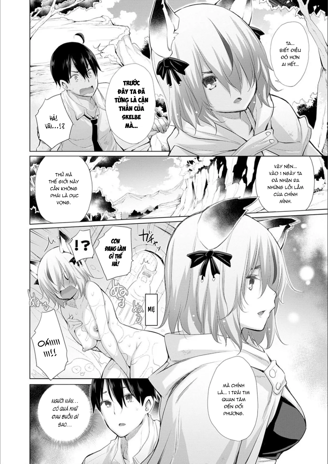 HentaiVN.net - Ảnh 3 - Sau Khi Chuyển Sinh Tôi Thịt Cả Thế Giới [Isekai De Onnanoko No Onaneta Ga Mieru Nouryoku o Teniireta Ore Ga Sore Dake o Buki Ni Sekai Wo Sukuu] - Chap 4
