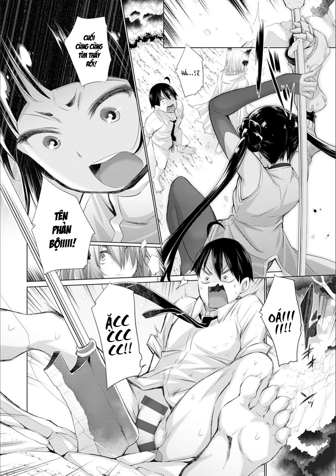 HentaiVN.net - Ảnh 5 - Sau Khi Chuyển Sinh Tôi Thịt Cả Thế Giới [Isekai De Onnanoko No Onaneta Ga Mieru Nouryoku o Teniireta Ore Ga Sore Dake o Buki Ni Sekai Wo Sukuu] - Chap 4