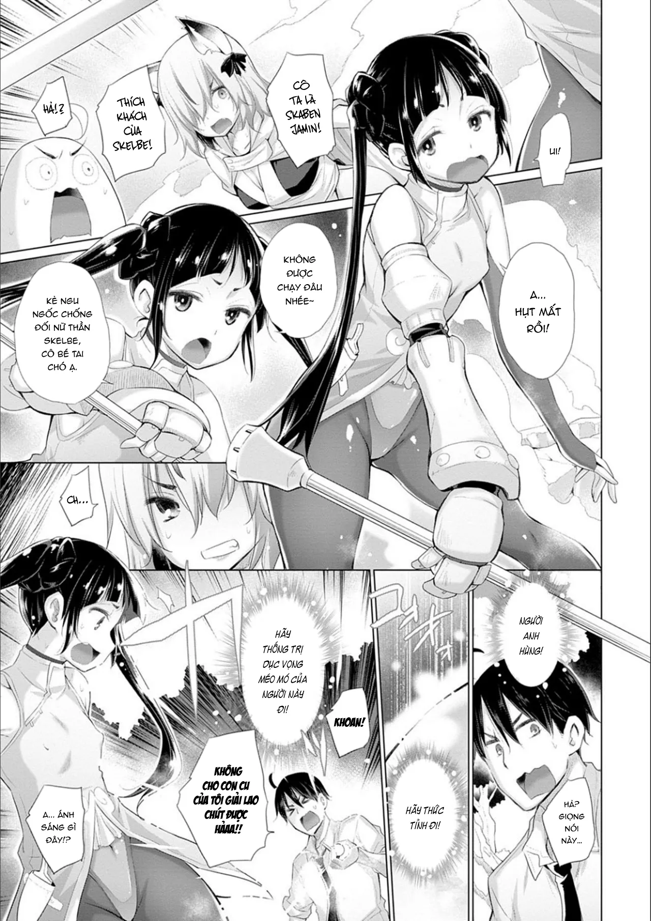 HentaiVN.net - Ảnh 6 - Sau Khi Chuyển Sinh Tôi Thịt Cả Thế Giới [Isekai De Onnanoko No Onaneta Ga Mieru Nouryoku o Teniireta Ore Ga Sore Dake o Buki Ni Sekai Wo Sukuu] - Chap 4
