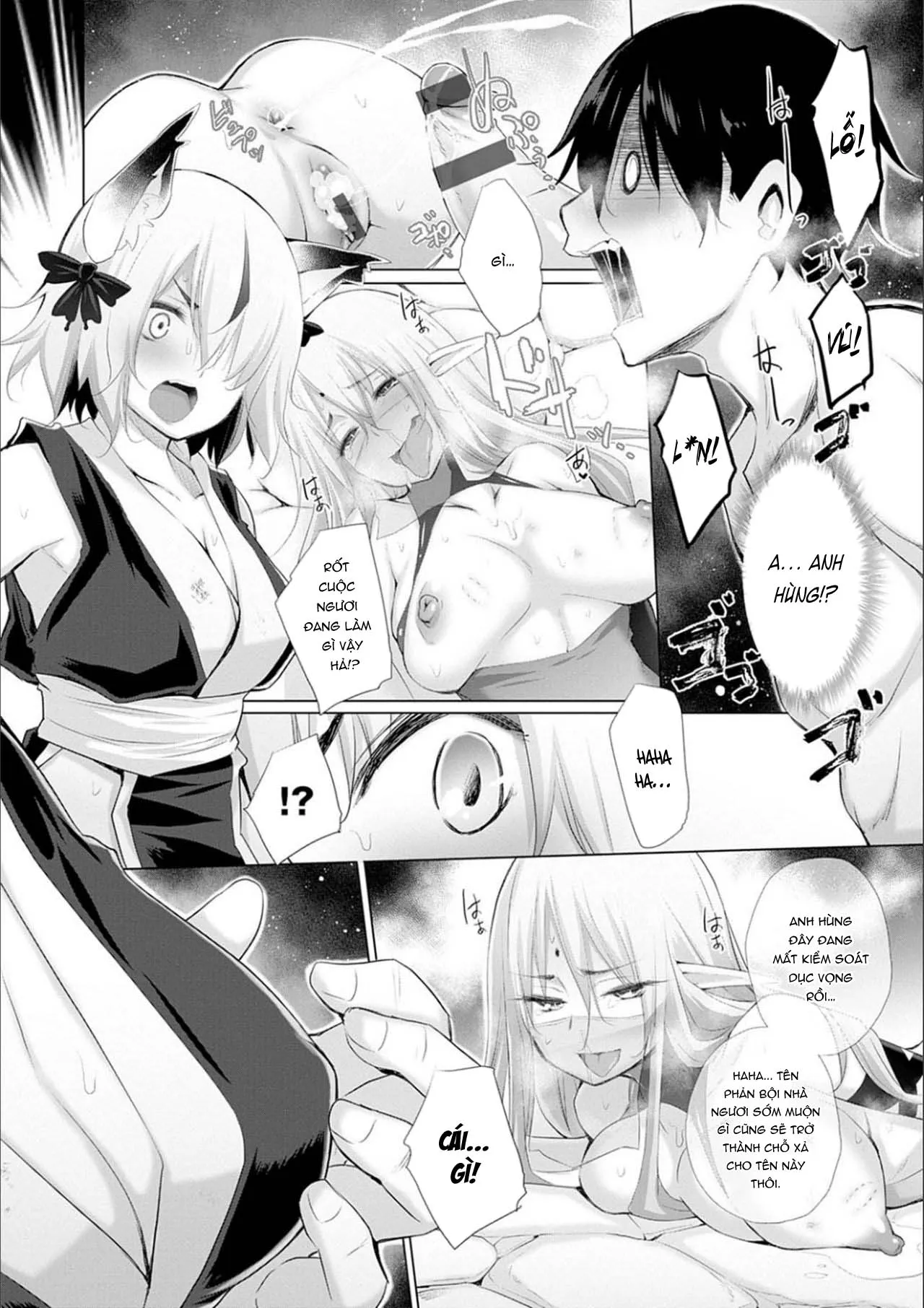 HentaiVN.net - Ảnh 10 - Sau Khi Chuyển Sinh Tôi Thịt Cả Thế Giới [Isekai De Onnanoko No Onaneta Ga Mieru Nouryoku o Teniireta Ore Ga Sore Dake o Buki Ni Sekai Wo Sukuu] - Chap 6: Dục cảnh bé tai mèo