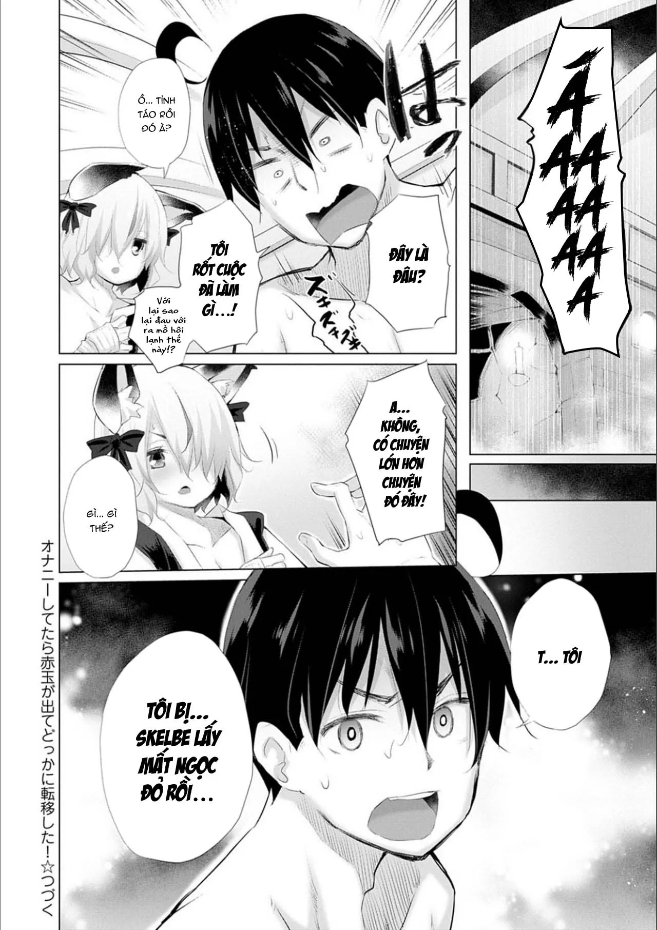 HentaiVN.net - Ảnh 18 - Sau Khi Chuyển Sinh Tôi Thịt Cả Thế Giới [Isekai De Onnanoko No Onaneta Ga Mieru Nouryoku o Teniireta Ore Ga Sore Dake o Buki Ni Sekai Wo Sukuu] - Chap 6: Dục cảnh bé tai mèo