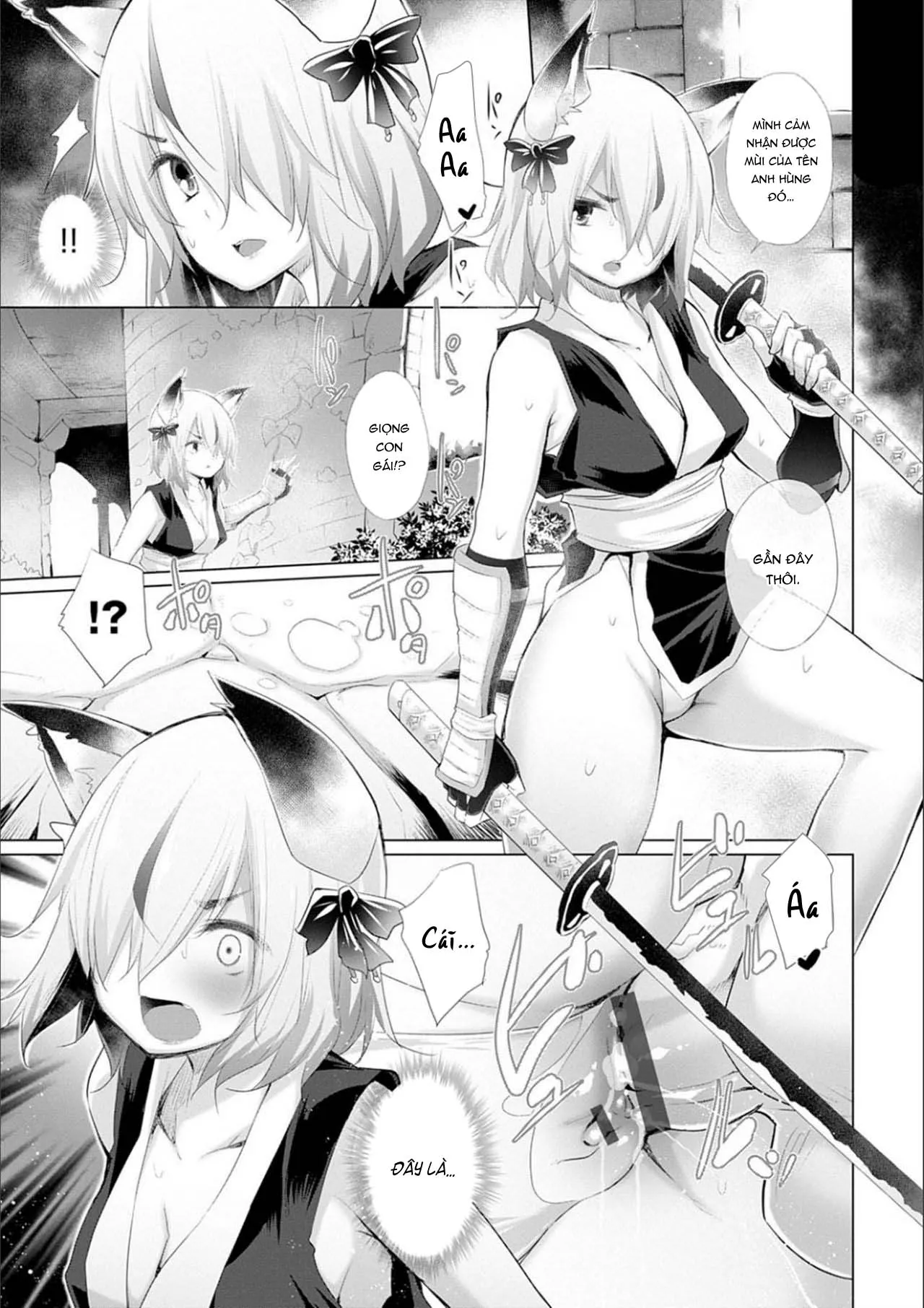 HentaiVN.net - Ảnh 9 - Sau Khi Chuyển Sinh Tôi Thịt Cả Thế Giới [Isekai De Onnanoko No Onaneta Ga Mieru Nouryoku o Teniireta Ore Ga Sore Dake o Buki Ni Sekai Wo Sukuu] - Chap 6: Dục cảnh bé tai mèo