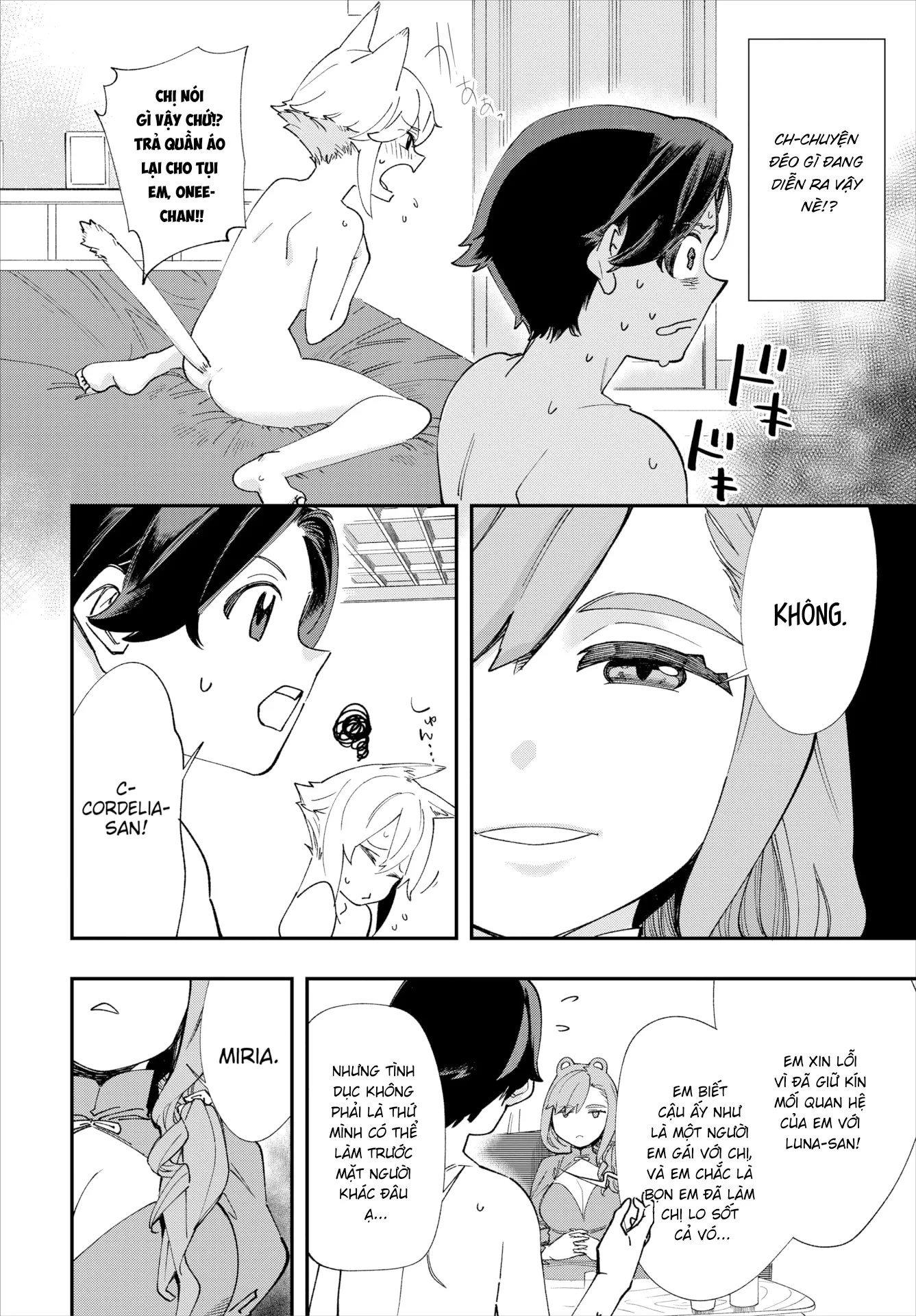 HentaiVN.net - Ảnh 3 - Dị giới này không có 18+ - Chap 7
