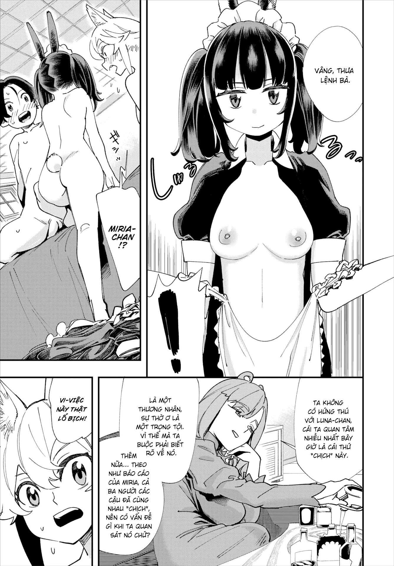HentaiVN.net - Ảnh 4 - Dị giới này không có 18+ - Chap 7
