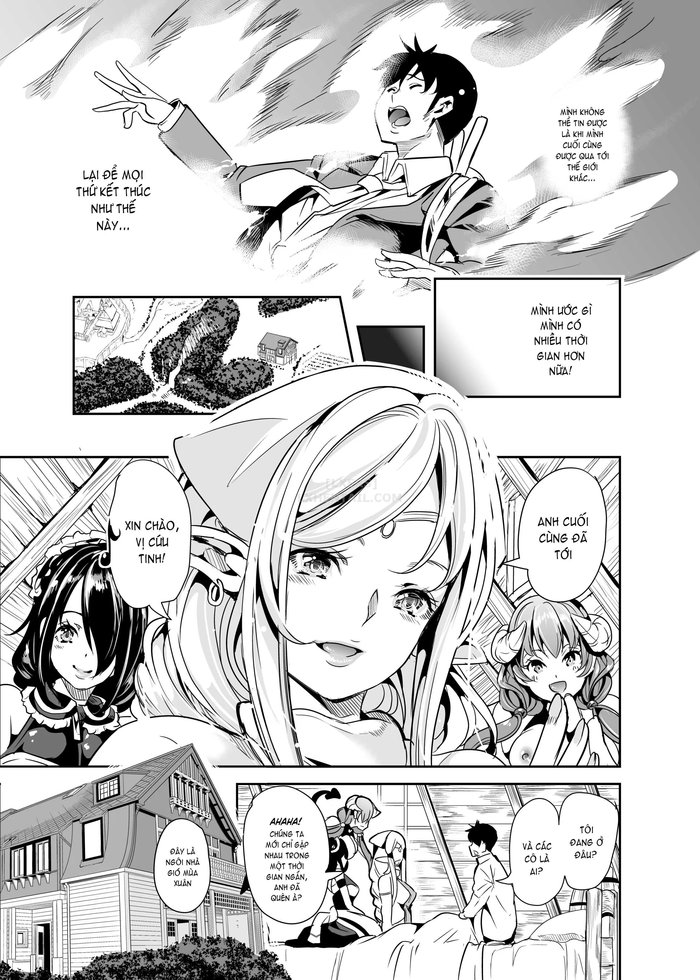 HentaiVN.net - Ảnh 11 - My Harem in Another World Collection - Chap 1
