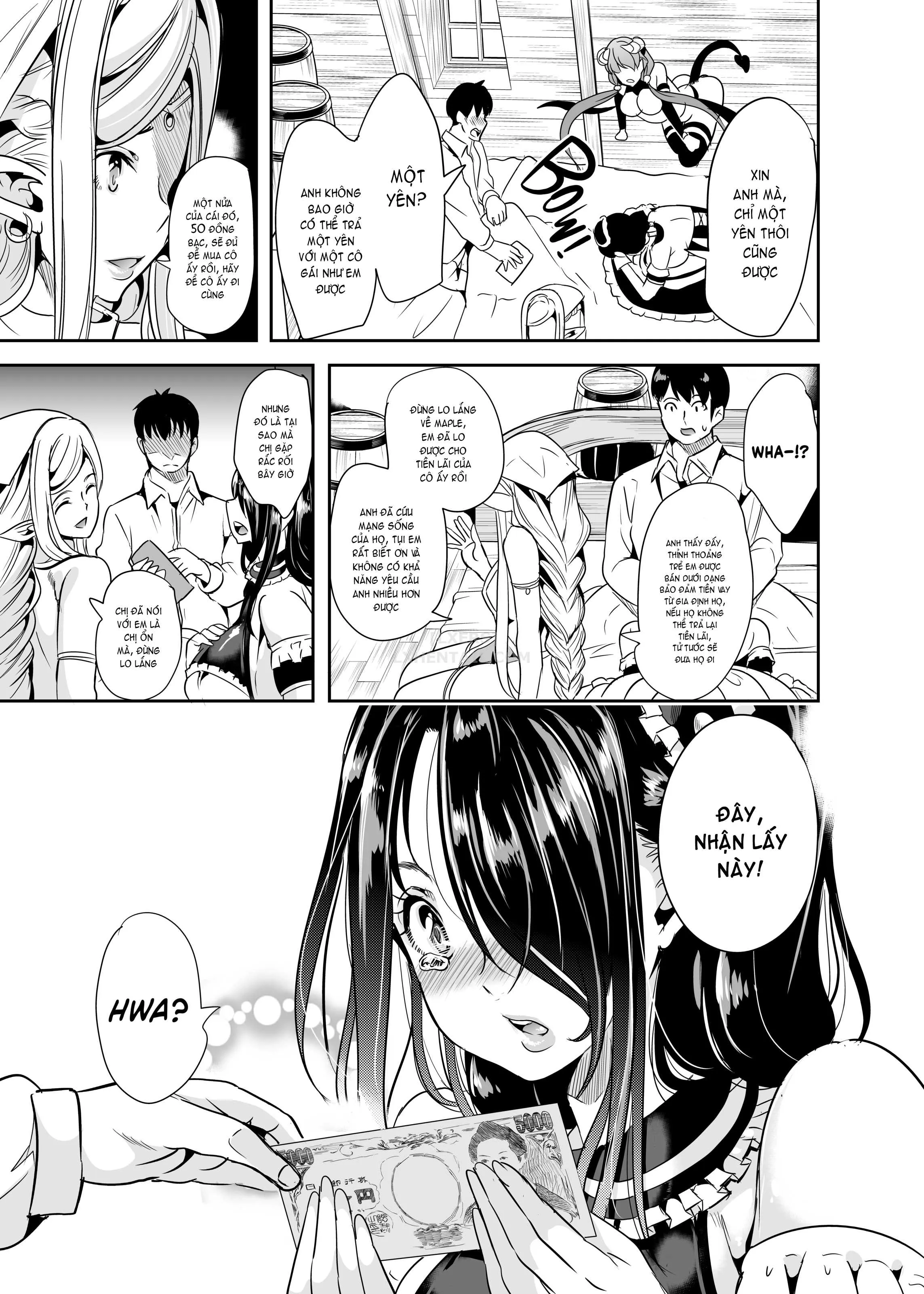 HentaiVN.net - Ảnh 15 - My Harem in Another World Collection - Chap 1