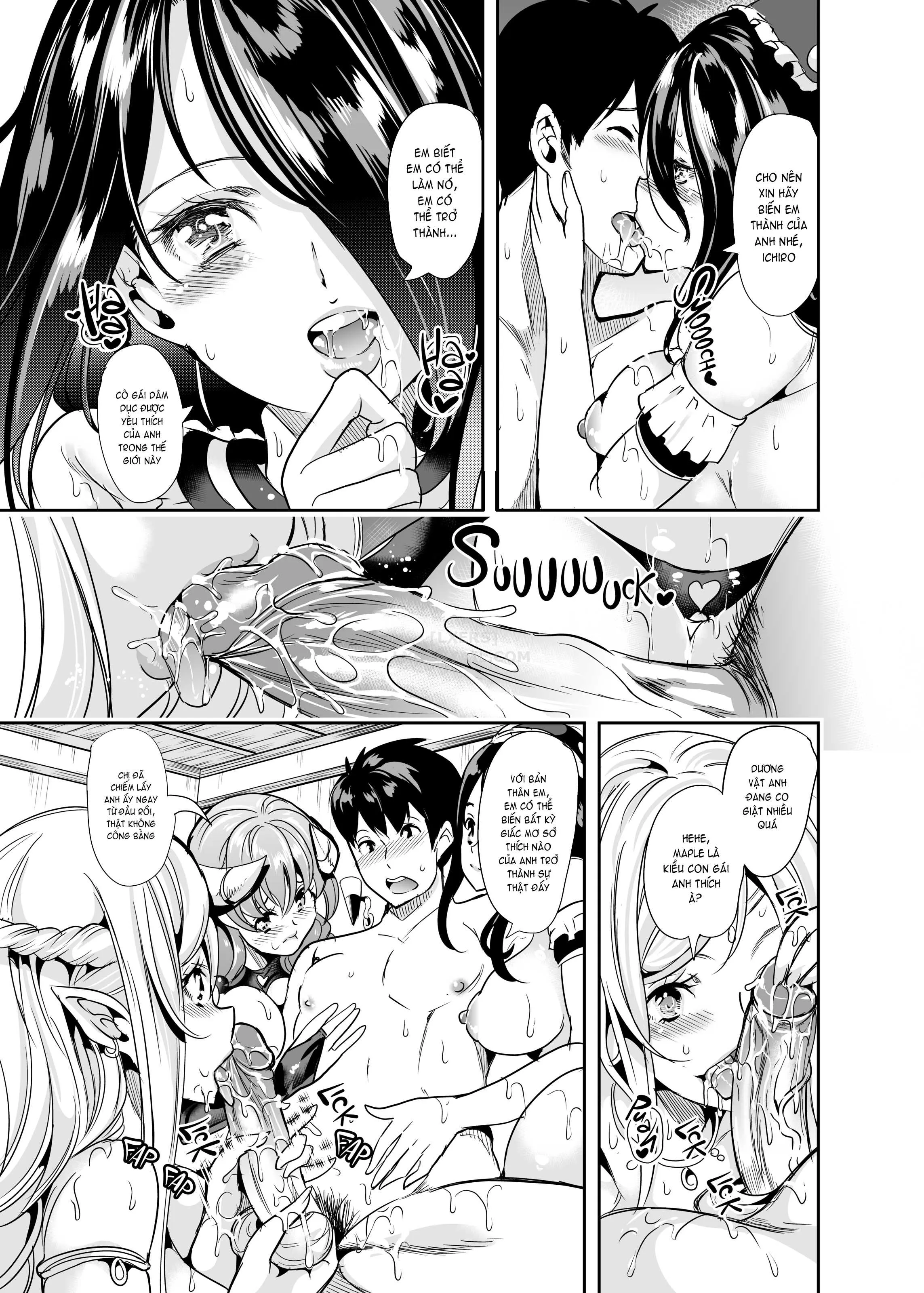 HentaiVN.net - Ảnh 21 - My Harem in Another World Collection - Chap 1