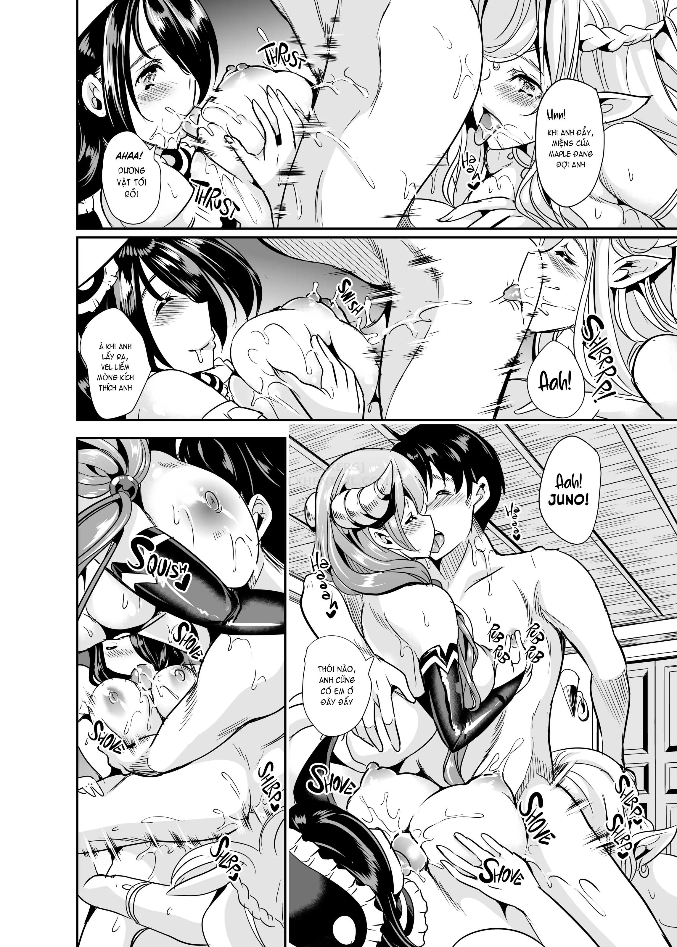 HentaiVN.net - Ảnh 26 - My Harem in Another World Collection - Chap 1