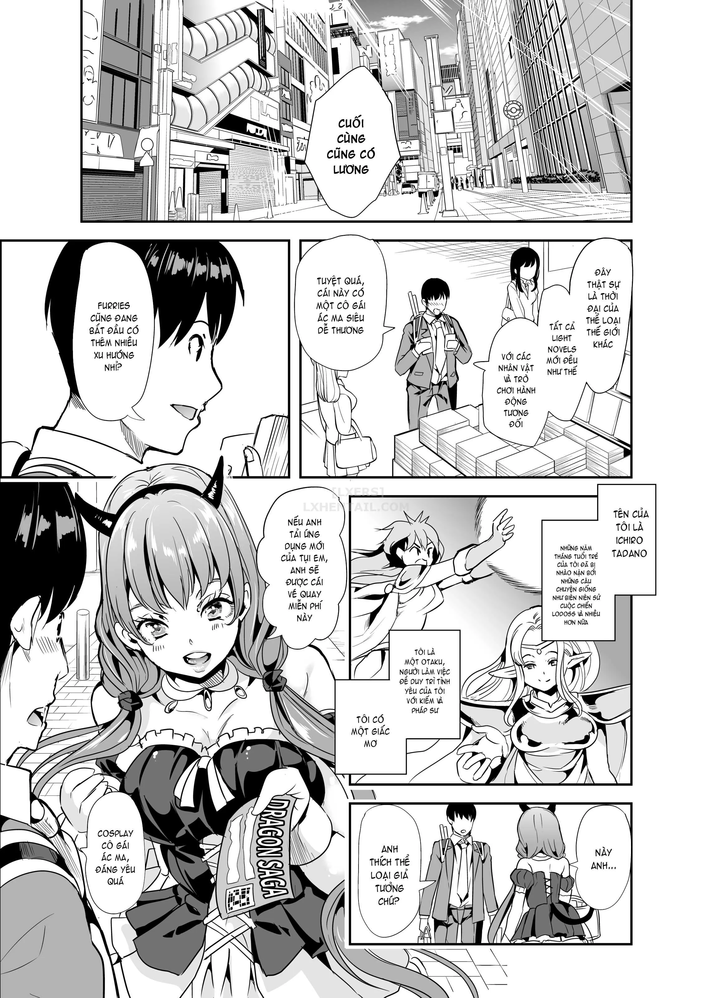 HentaiVN.net - Ảnh 6 - My Harem in Another World Collection - Chap 1