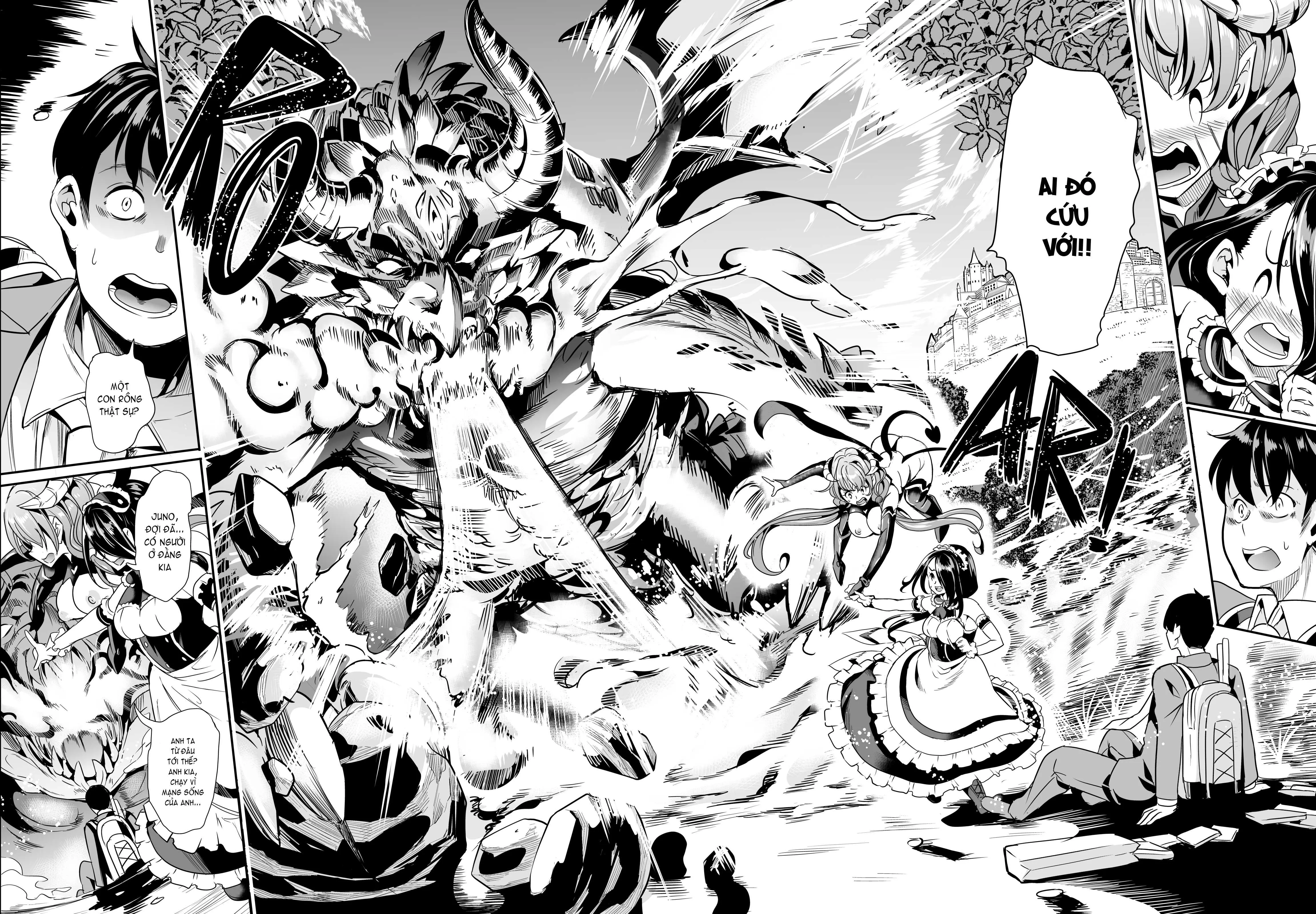 HentaiVN.net - Ảnh 9 - My Harem in Another World Collection - Chap 1