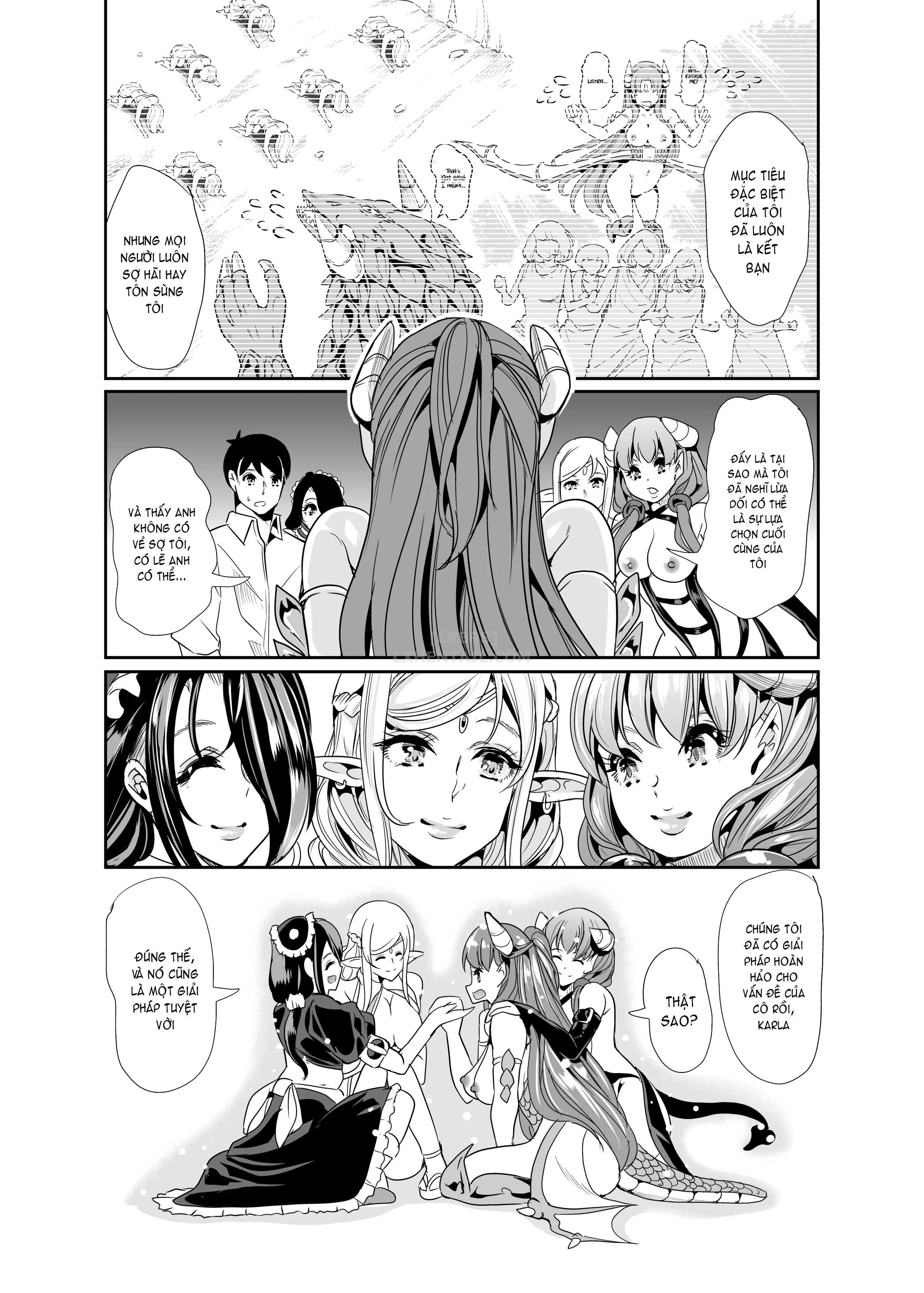 HentaiVN.net - Ảnh 18 - My Harem in Another World Collection - Chap 2