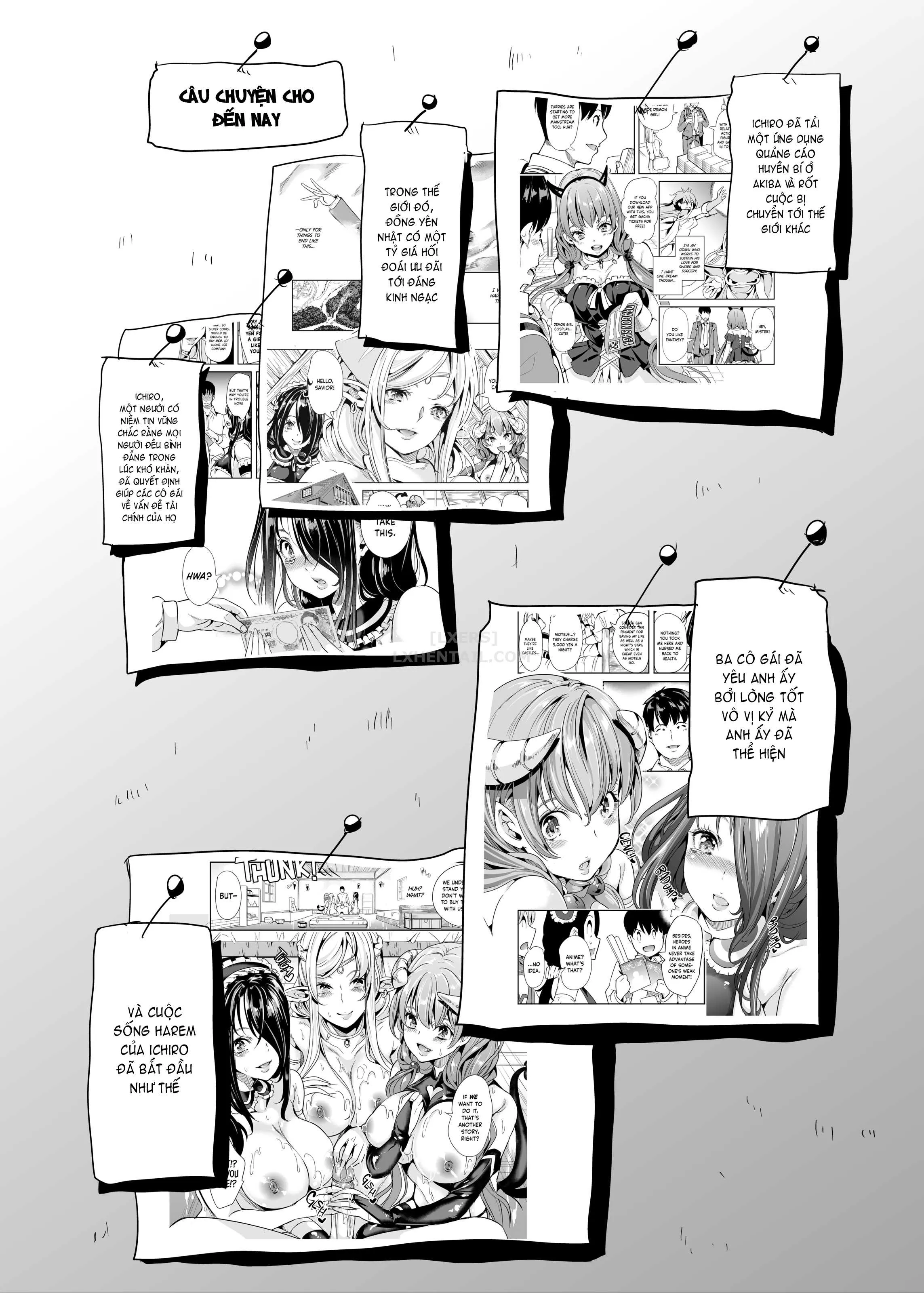 HentaiVN.net - Ảnh 7 - My Harem in Another World Collection - Chap 2