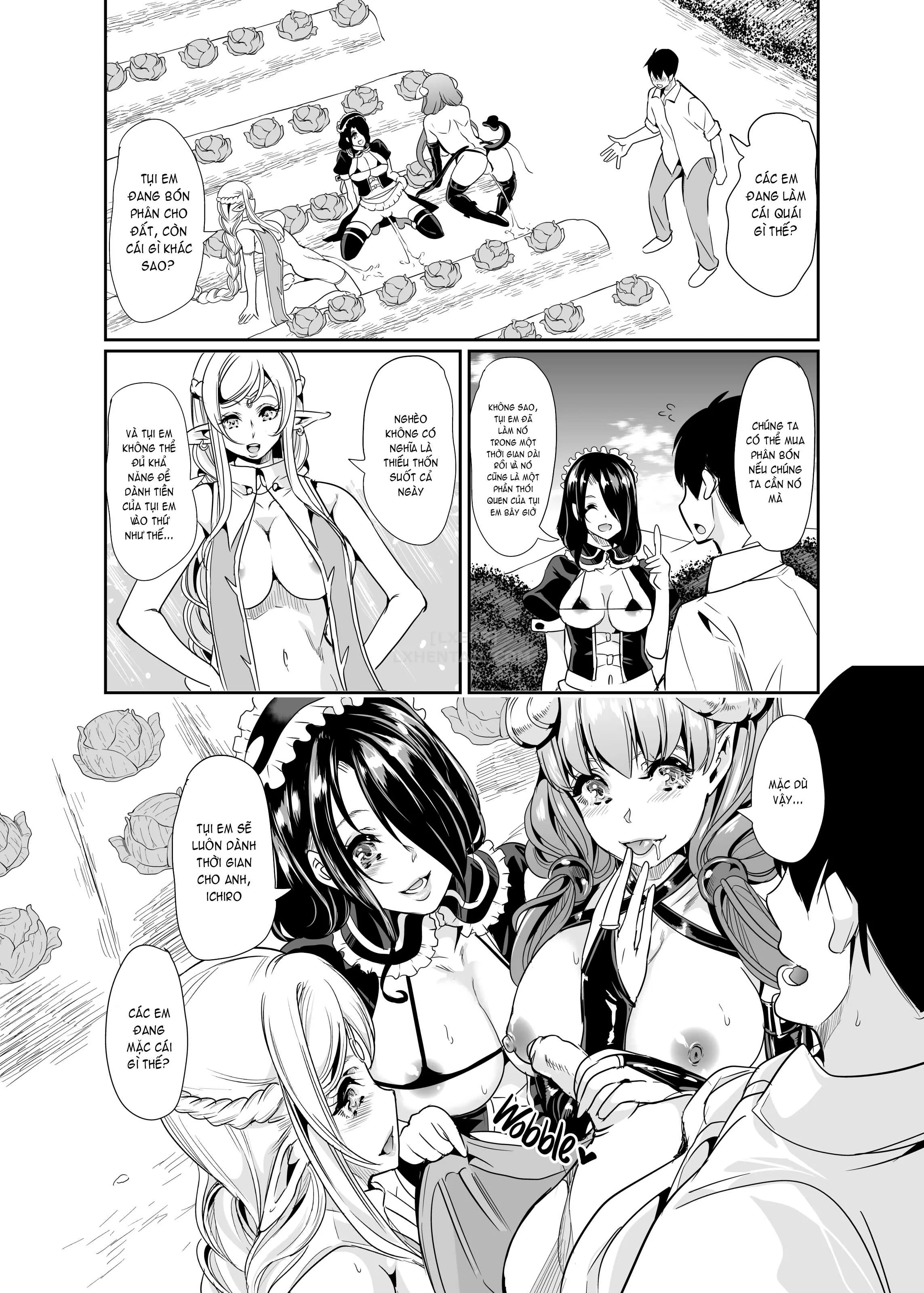 HentaiVN.net - Ảnh 9 - My Harem in Another World Collection - Chap 2