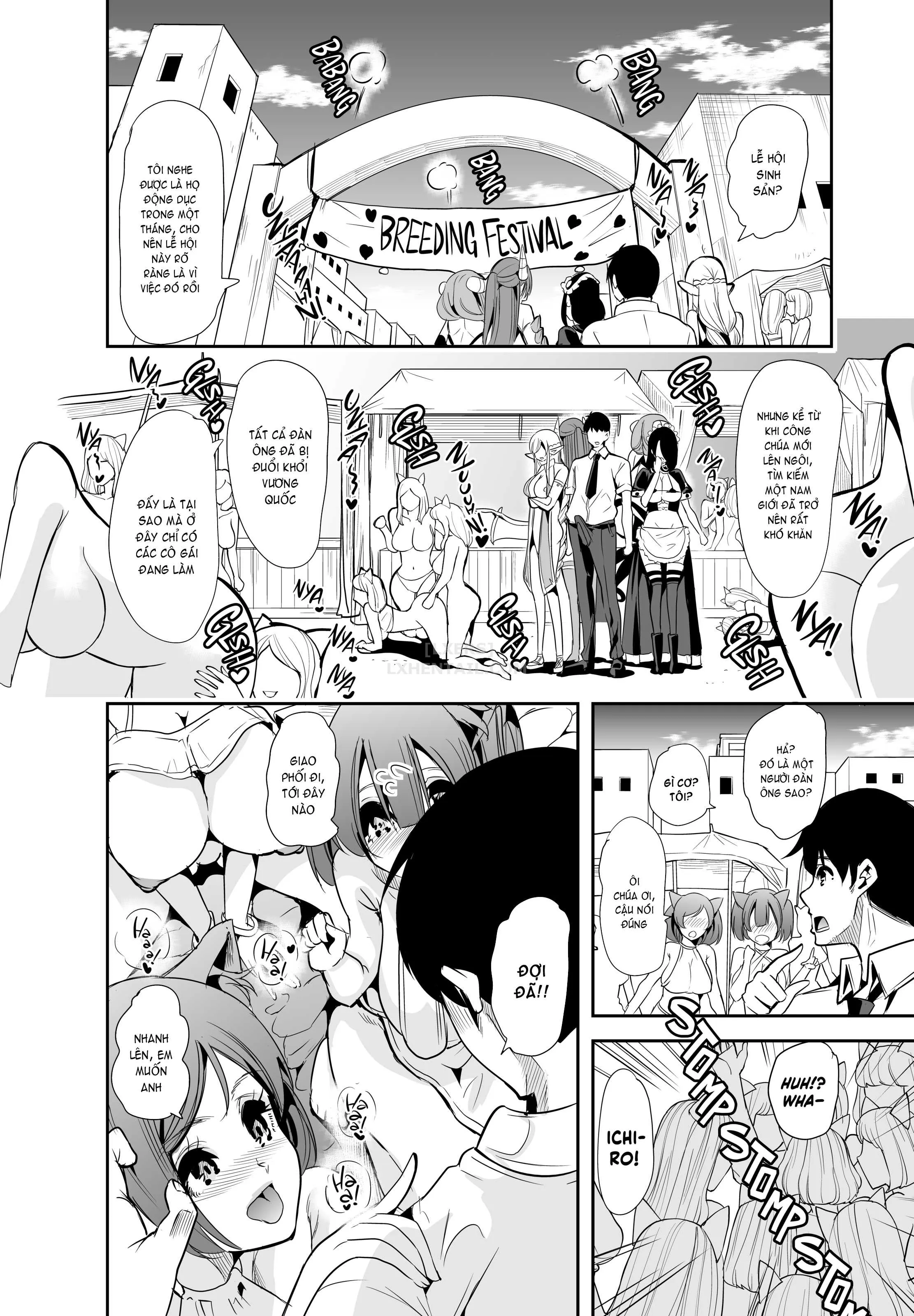 HentaiVN.net - Ảnh 10 - My Harem in Another World Collection - Chap 3 - Heat in Cat Country