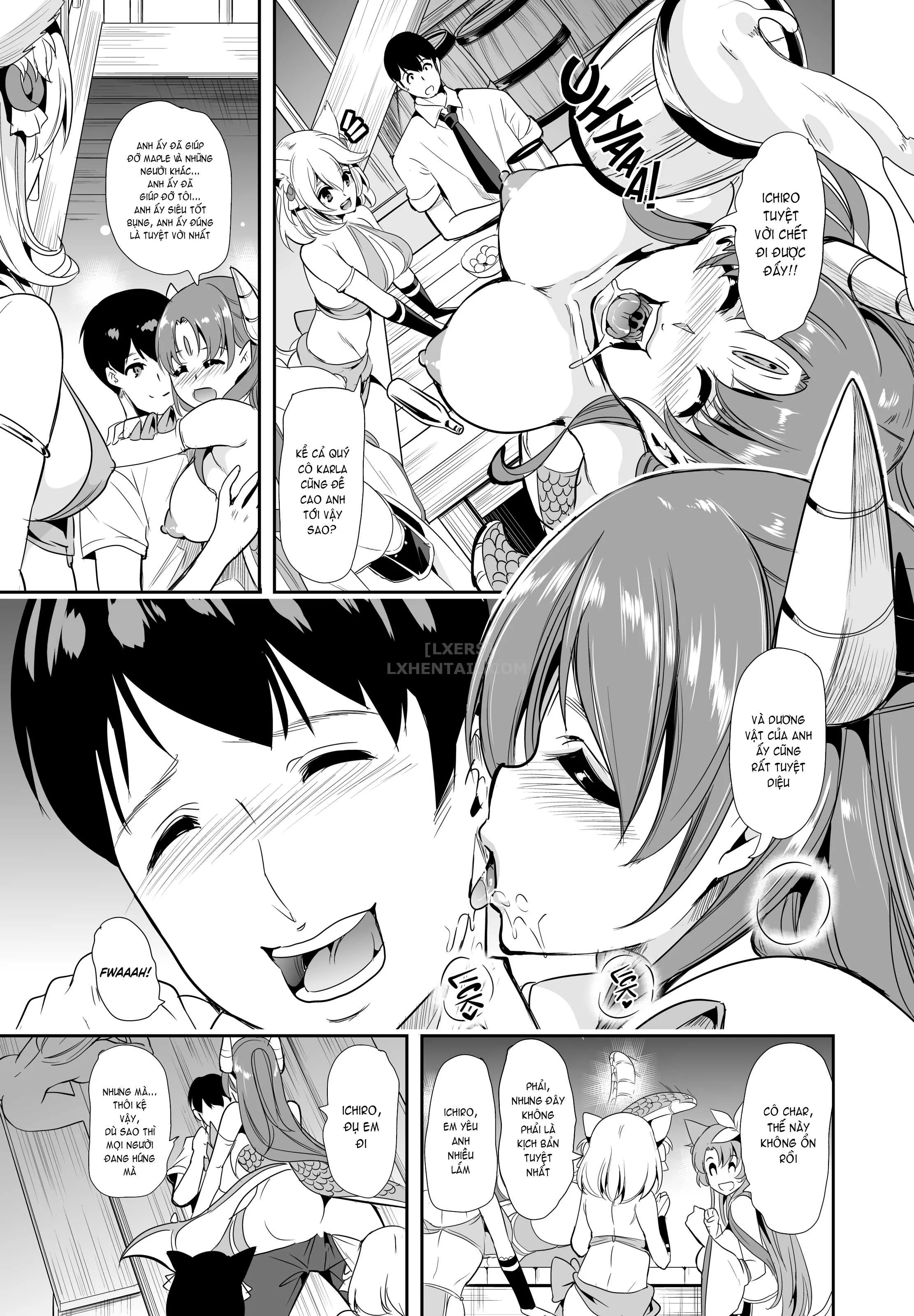 HentaiVN.net - Ảnh 13 - My Harem in Another World Collection - Chap 3 - Heat in Cat Country
