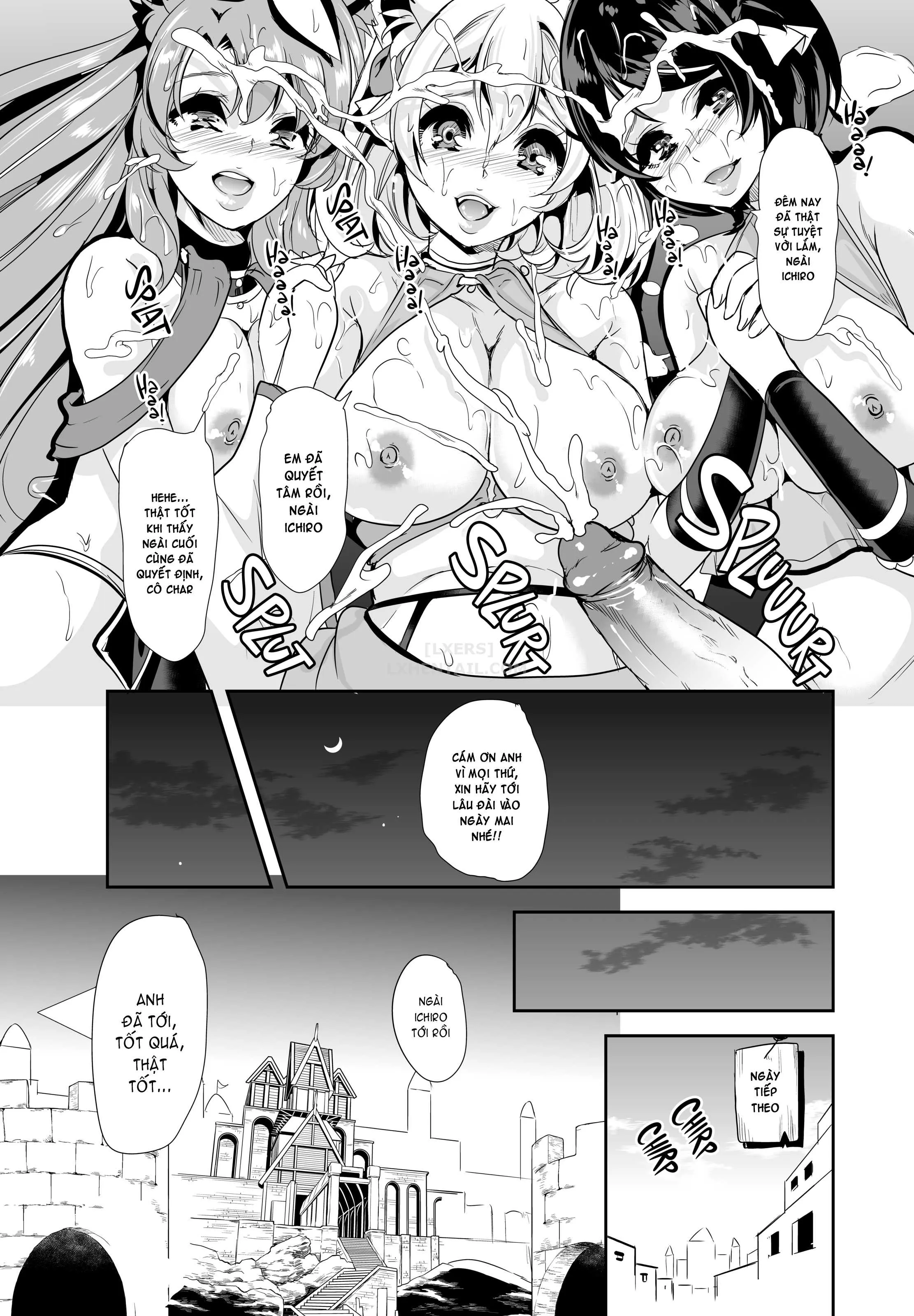 HentaiVN.net - Ảnh 50 - My Harem in Another World Collection - Chap 3 - Heat in Cat Country