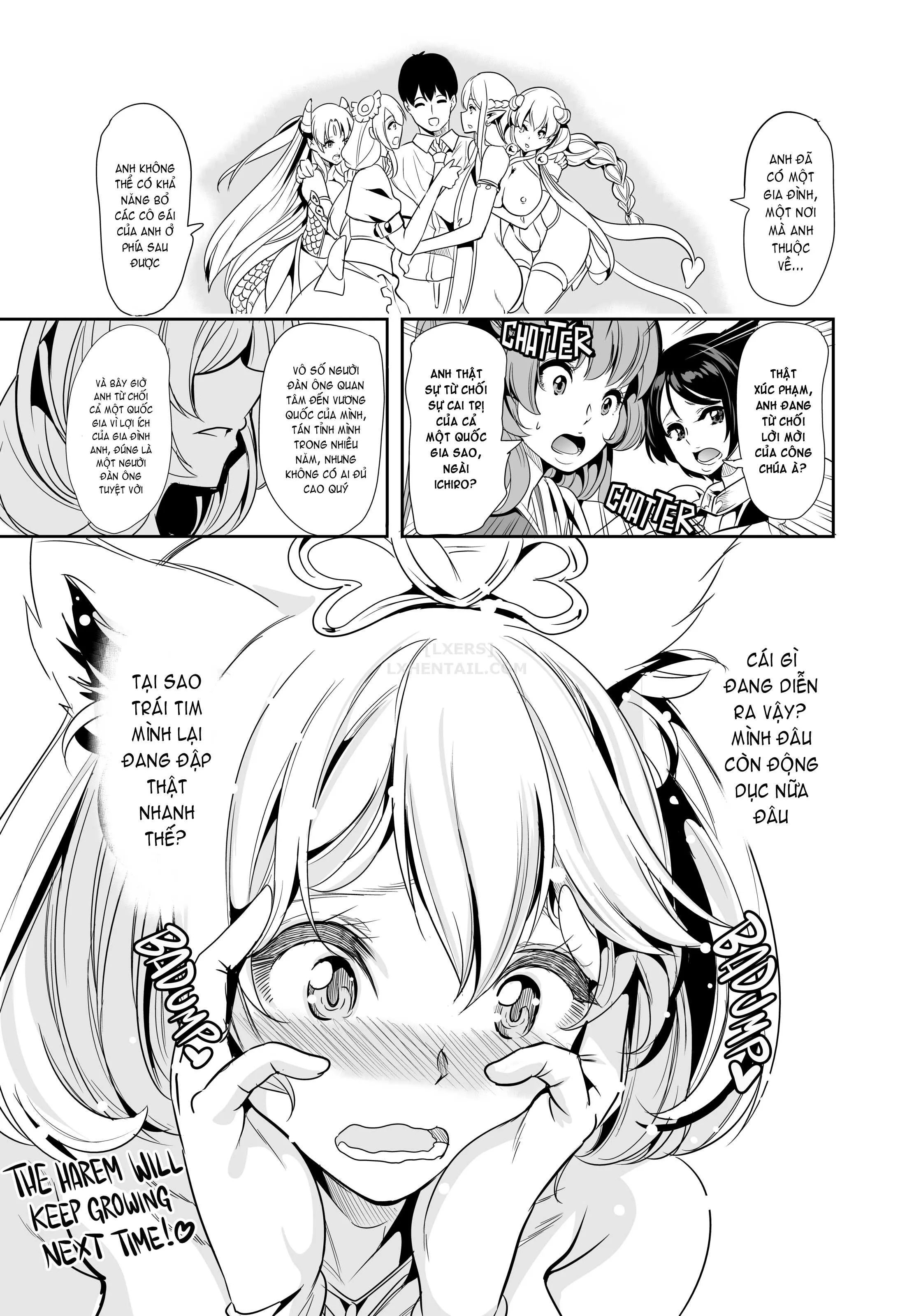 HentaiVN.net - Ảnh 53 - My Harem in Another World Collection - Chap 3 - Heat in Cat Country