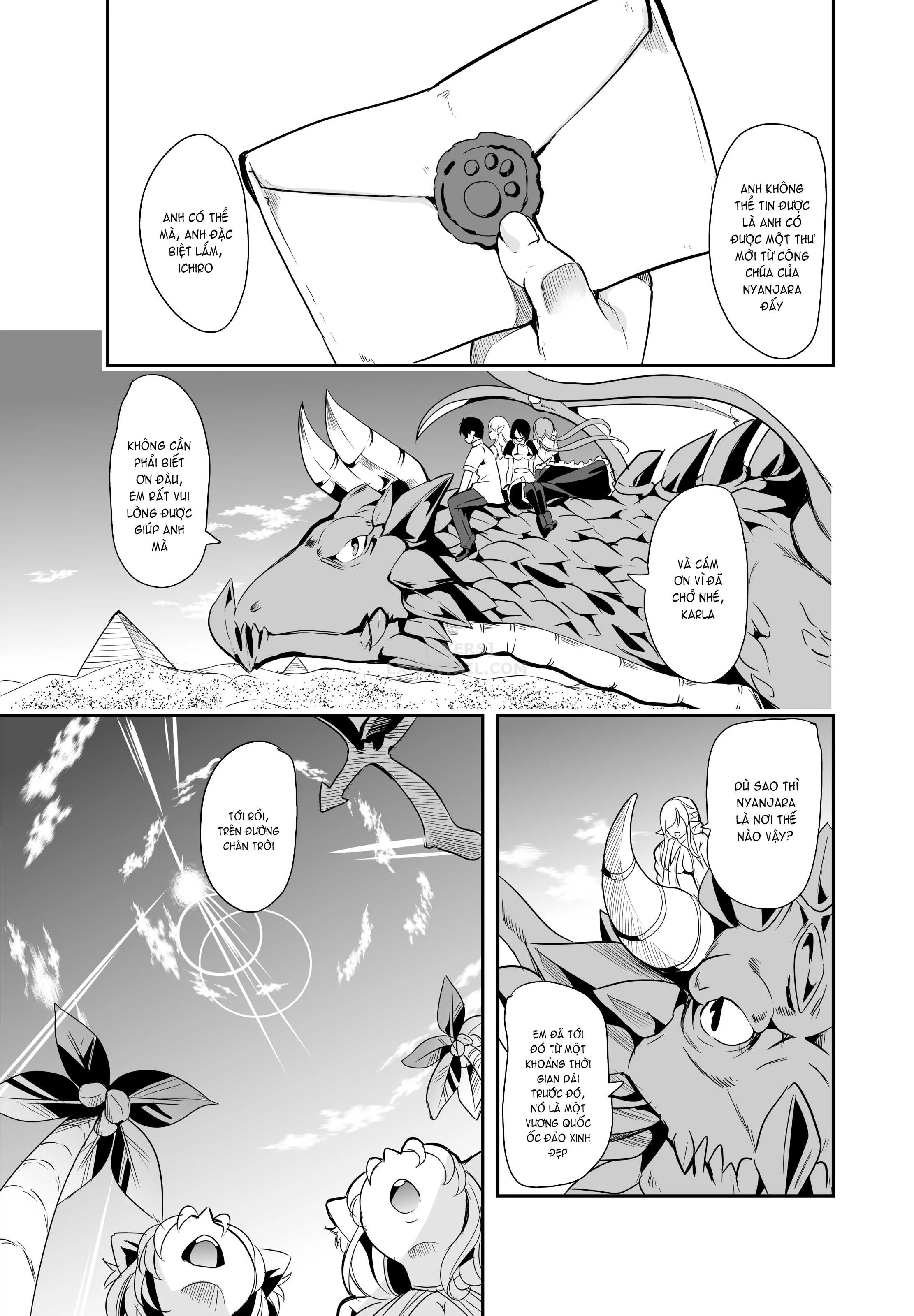 HentaiVN.net - Ảnh 8 - My Harem in Another World Collection - Chap 3 - Heat in Cat Country