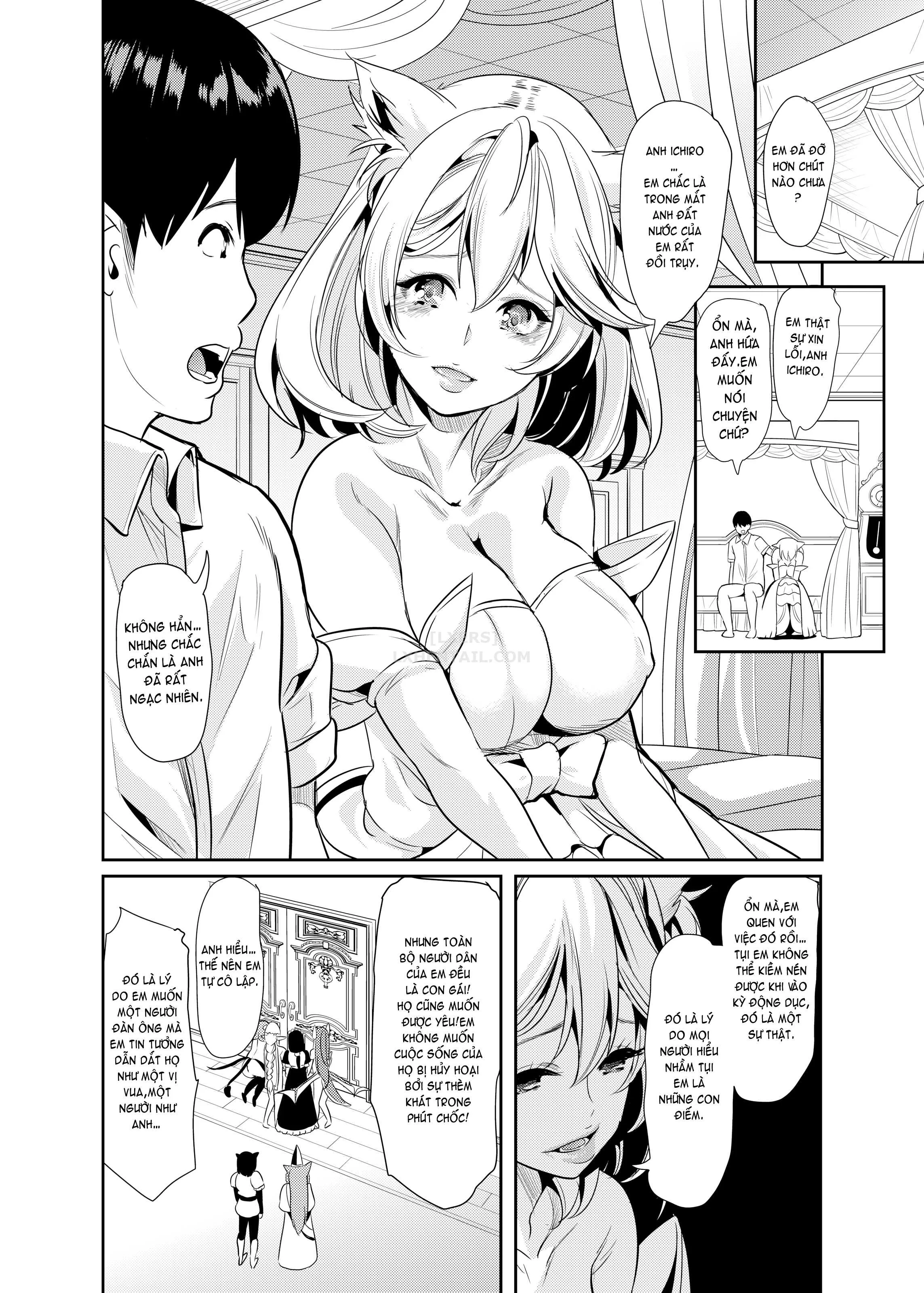 HentaiVN.net - Ảnh 11 - My Harem in Another World Collection - Chap 4 - Eight-Way Huge Cat Orgy!