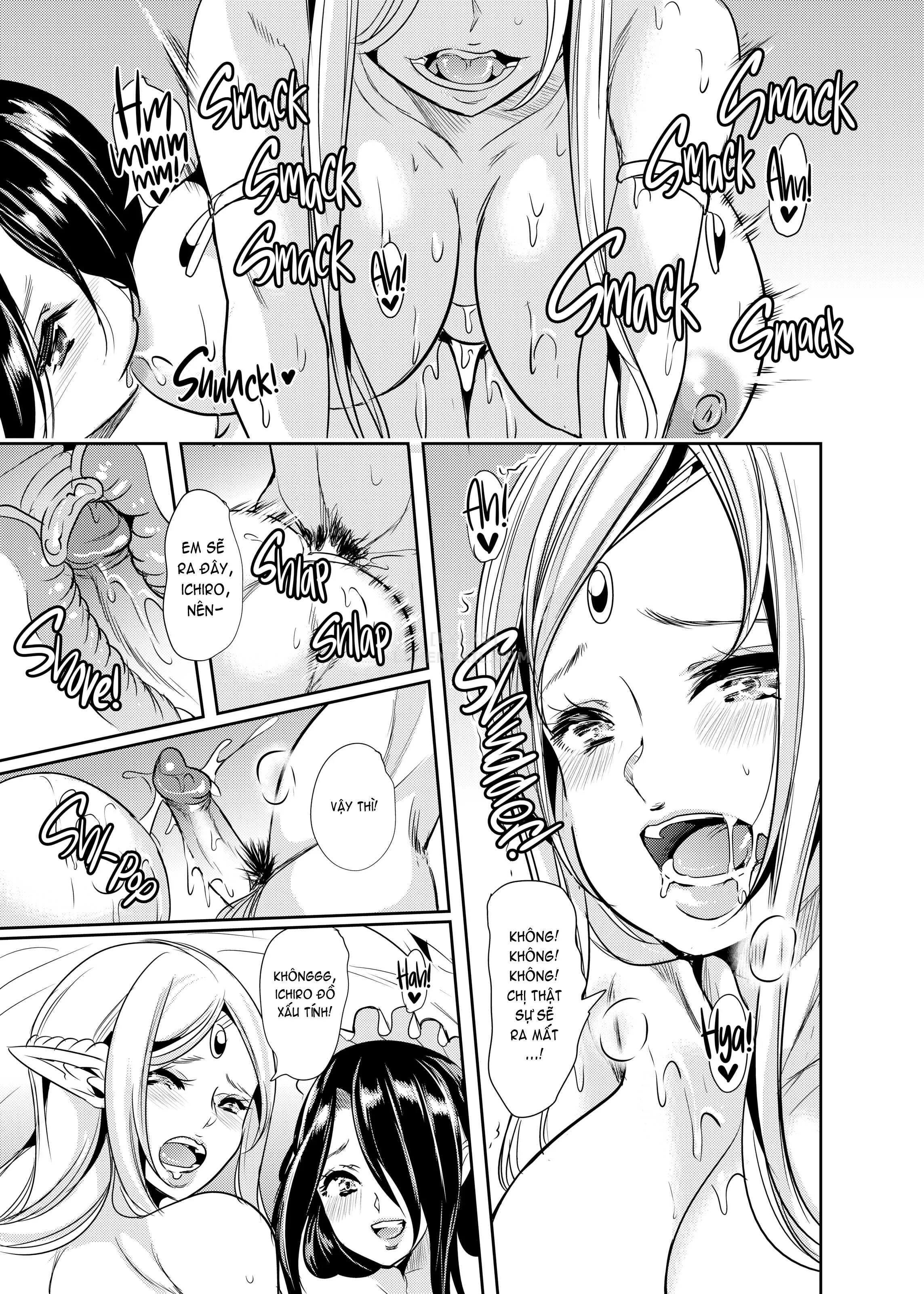 HentaiVN.net - Ảnh 37 - My Harem in Another World Collection - Chap 4 - Eight-Way Huge Cat Orgy!