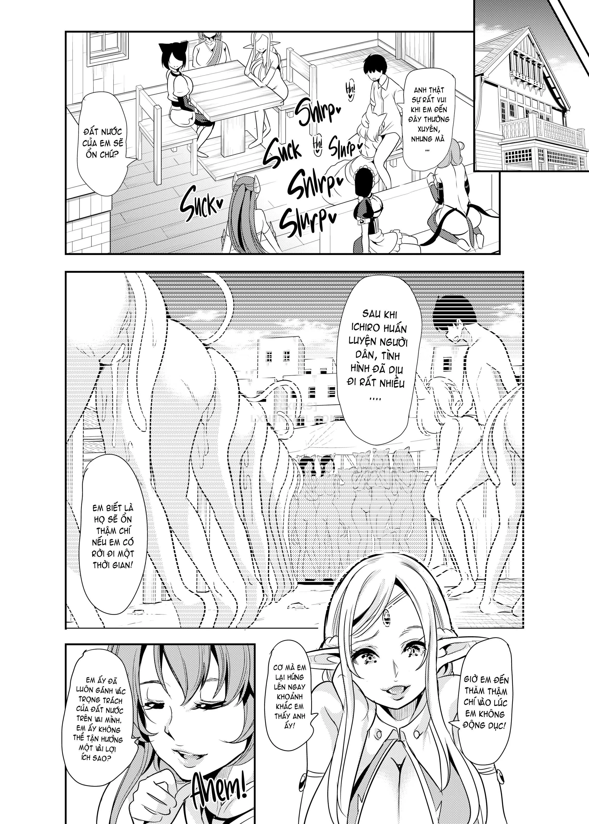 HentaiVN.net - Ảnh 50 - My Harem in Another World Collection - Chap 4 - Eight-Way Huge Cat Orgy!