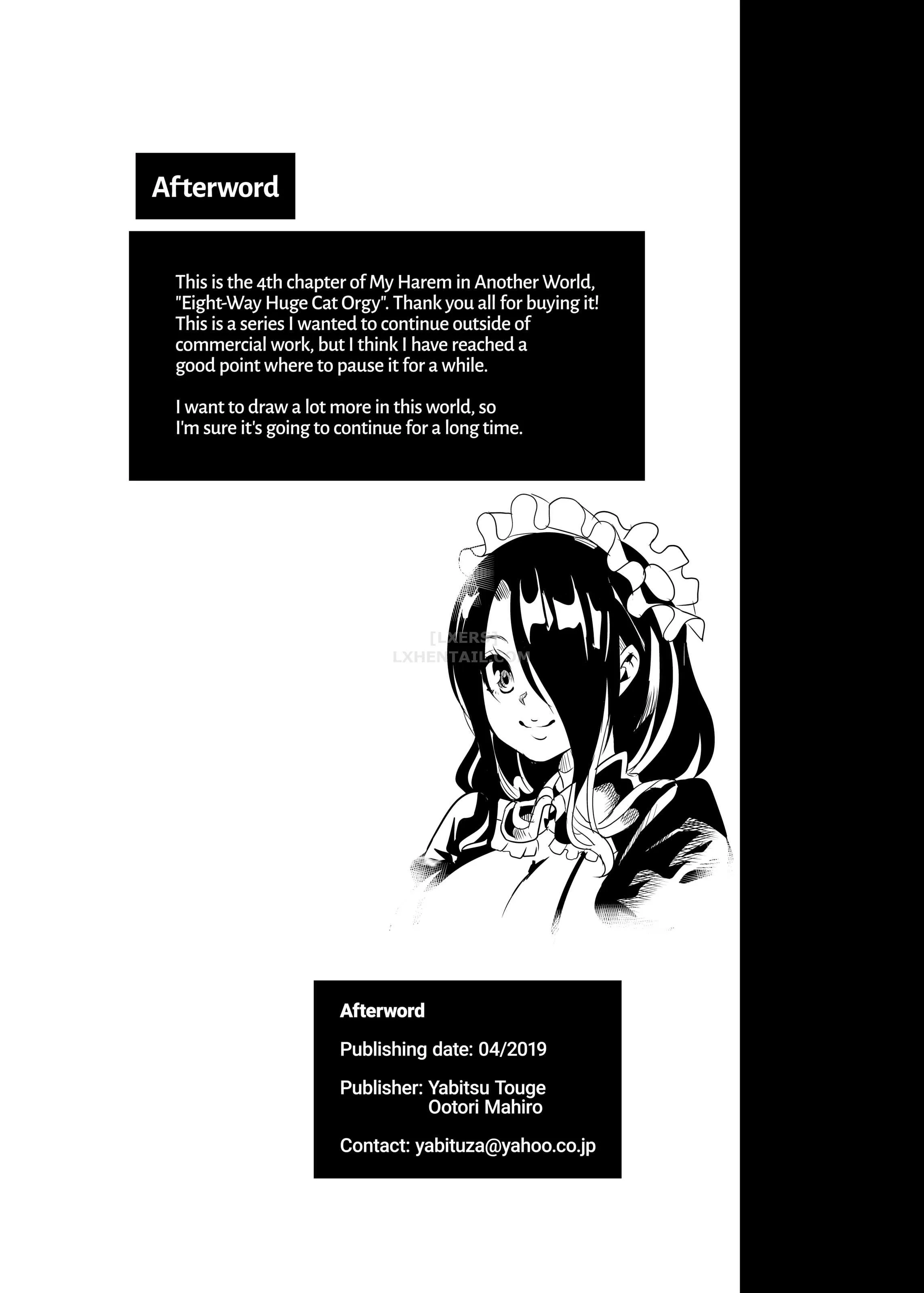 HentaiVN.net - Ảnh 52 - My Harem in Another World Collection - Chap 4 - Eight-Way Huge Cat Orgy!