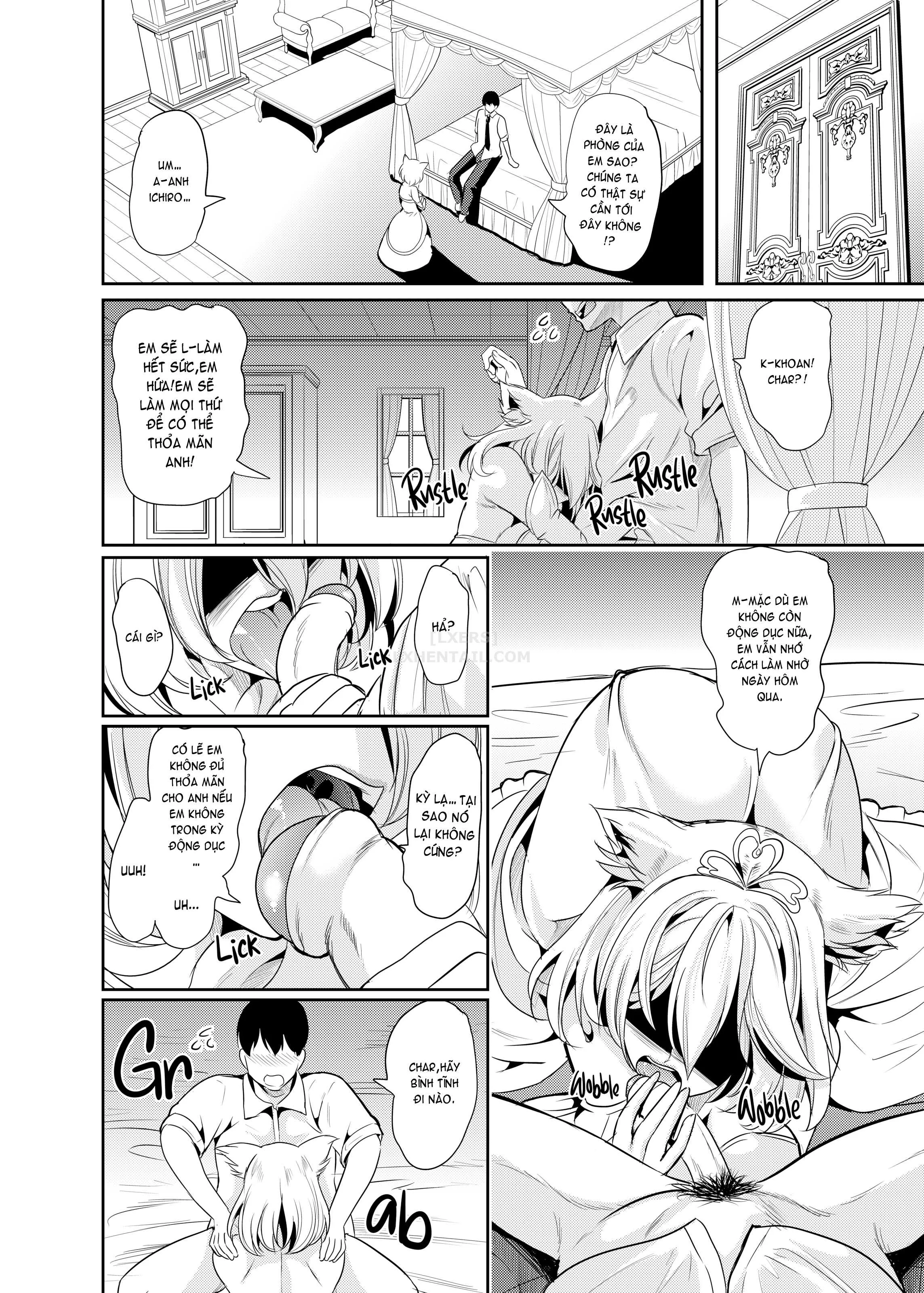 HentaiVN.net - Ảnh 9 - My Harem in Another World Collection - Chap 4 - Eight-Way Huge Cat Orgy!