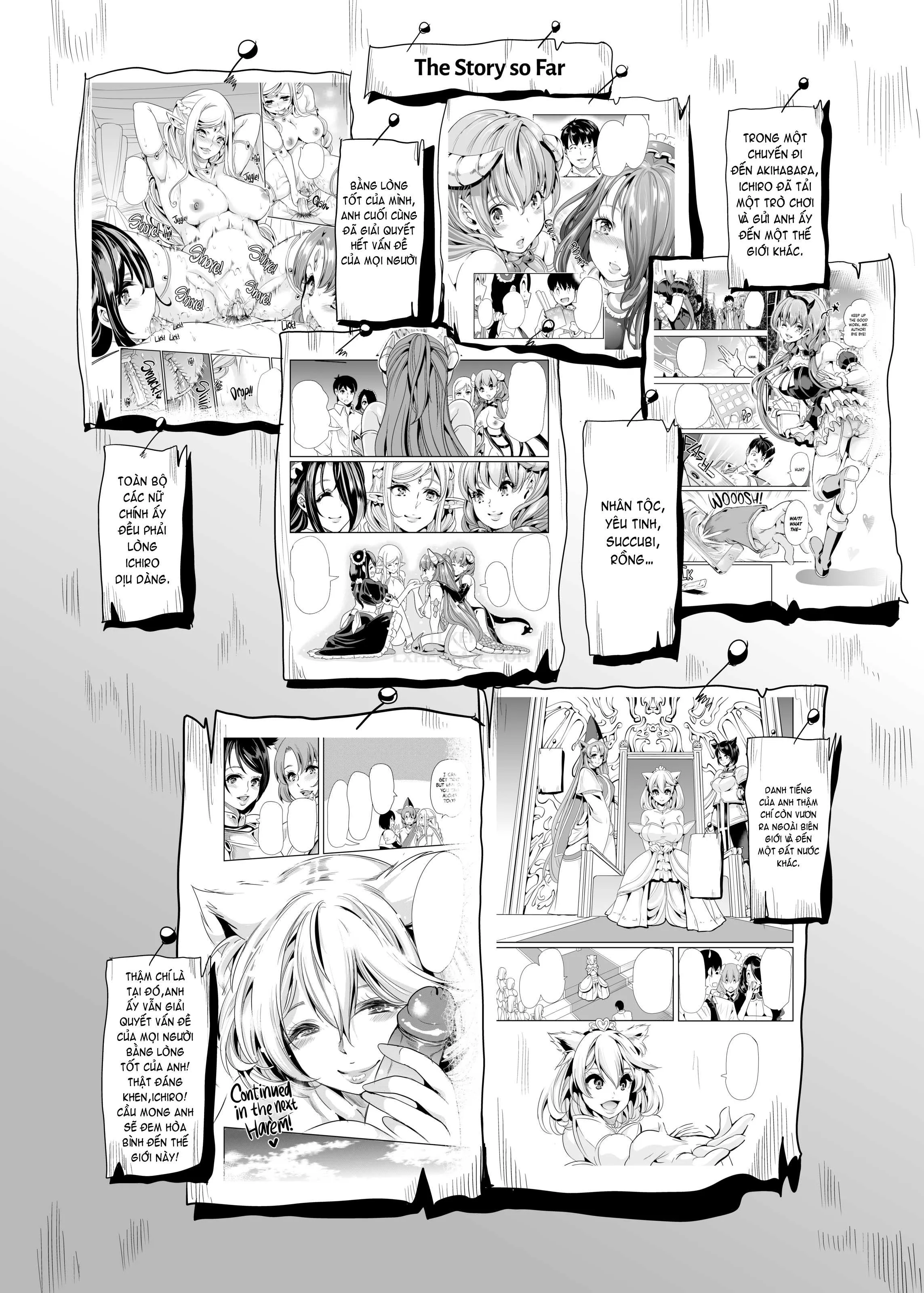 HentaiVN.net - Ảnh 7 - My Harem in Another World Collection - Chap 5 - Cumming with the Kami! Fluffy ❤️ Fucking