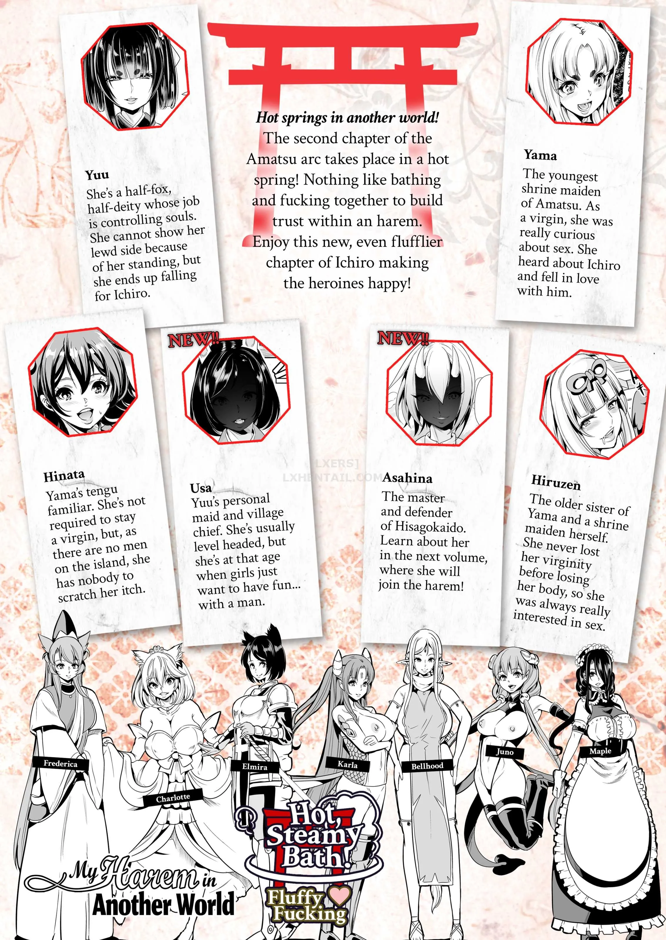 HentaiVN.net - Ảnh 59 - My Harem in Another World Collection - Chap 6 - Hot, Steamy Bath! Fluffy ❤️ Fucking
