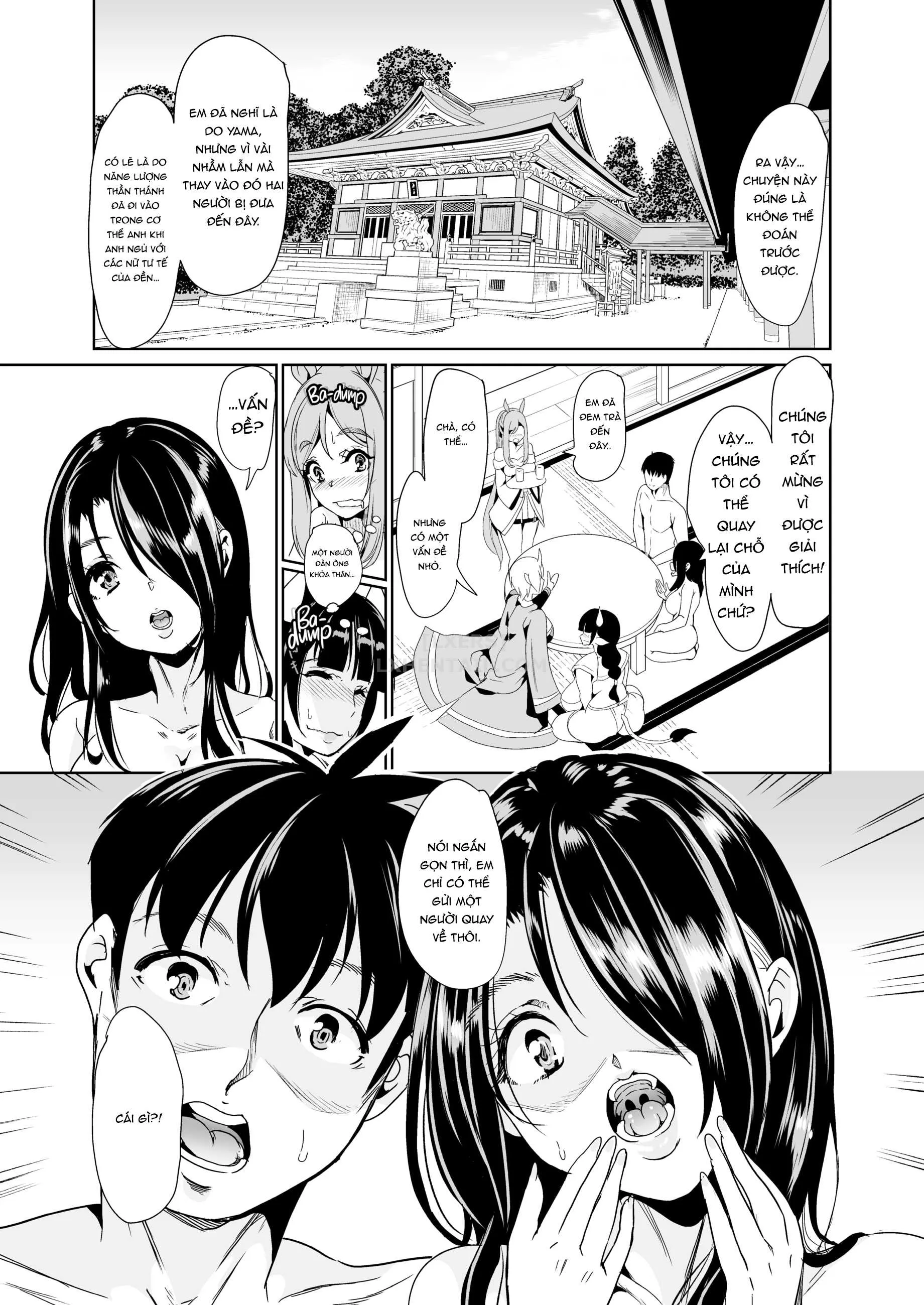 HentaiVN.net - Ảnh 8 - My Harem in Another World Collection - Chap 7 - Cumming With the Devil! - Pussies from Hell!