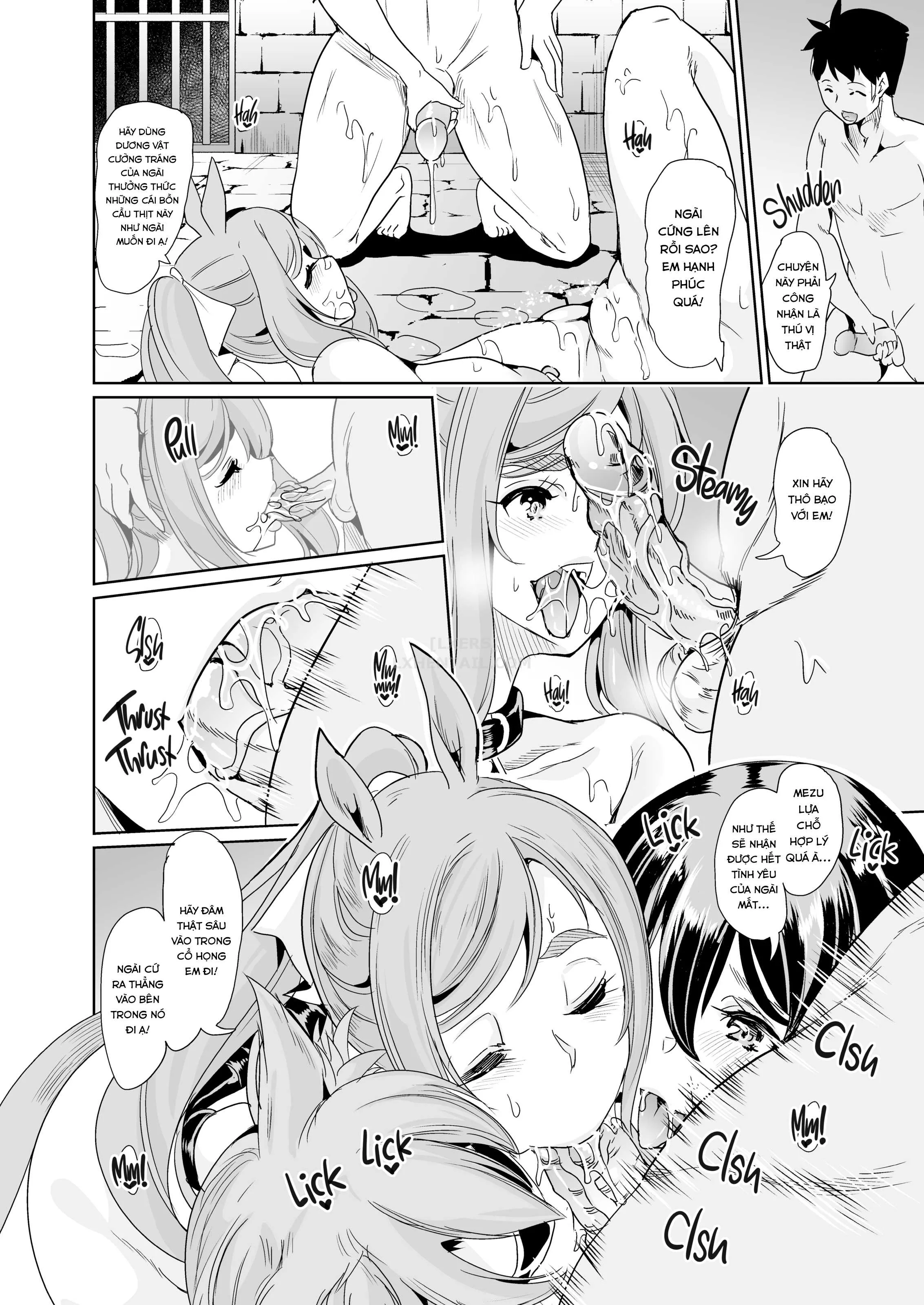 HentaiVN.net - Ảnh 16 - My Harem in Another World Collection - Chap 8 - Pussy Carousel - 15-girl Sexual Theme Park