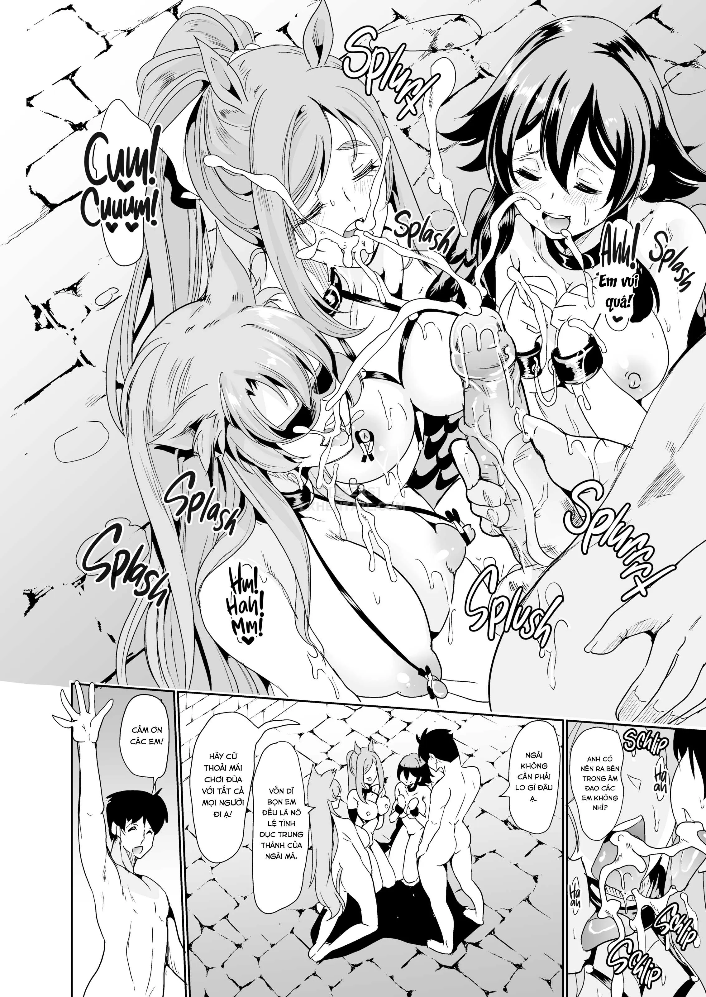 HentaiVN.net - Ảnh 20 - My Harem in Another World Collection - Chap 8 - Pussy Carousel - 15-girl Sexual Theme Park