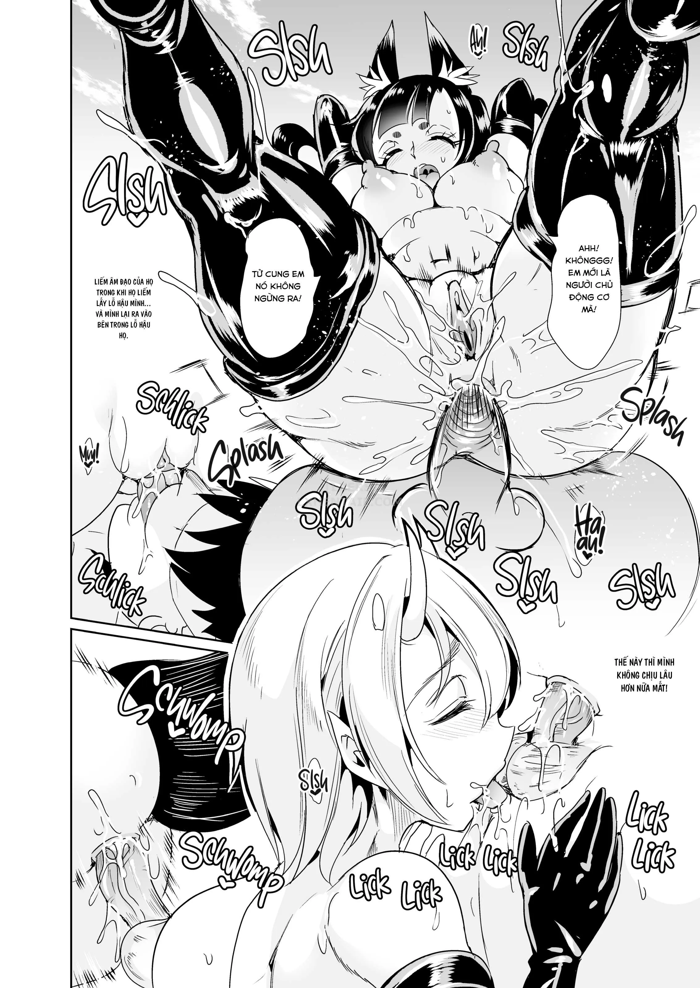 HentaiVN.net - Ảnh 30 - My Harem in Another World Collection - Chap 8 - Pussy Carousel - 15-girl Sexual Theme Park
