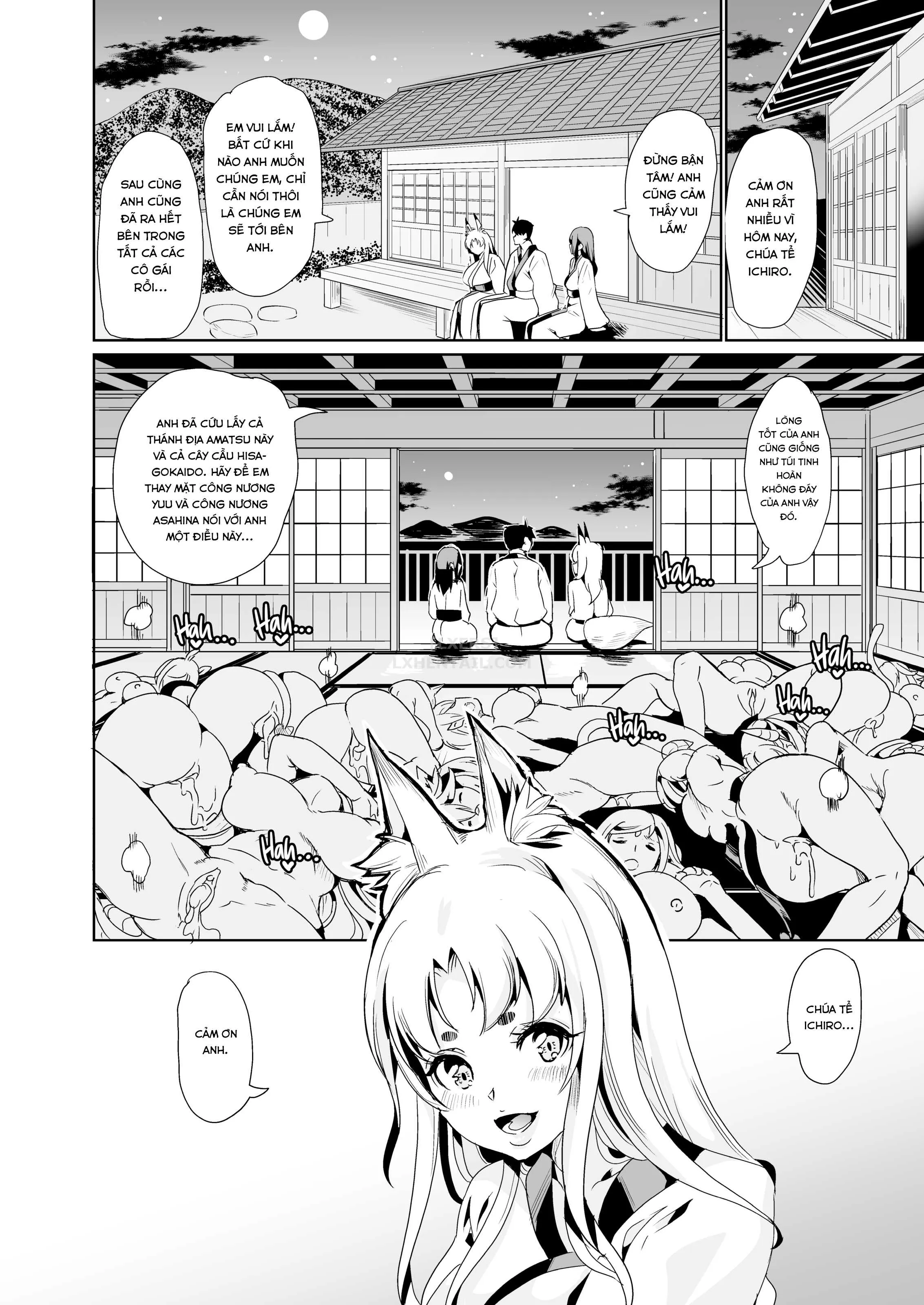 HentaiVN.net - Ảnh 64 - My Harem in Another World Collection - Chap 8 - Pussy Carousel - 15-girl Sexual Theme Park