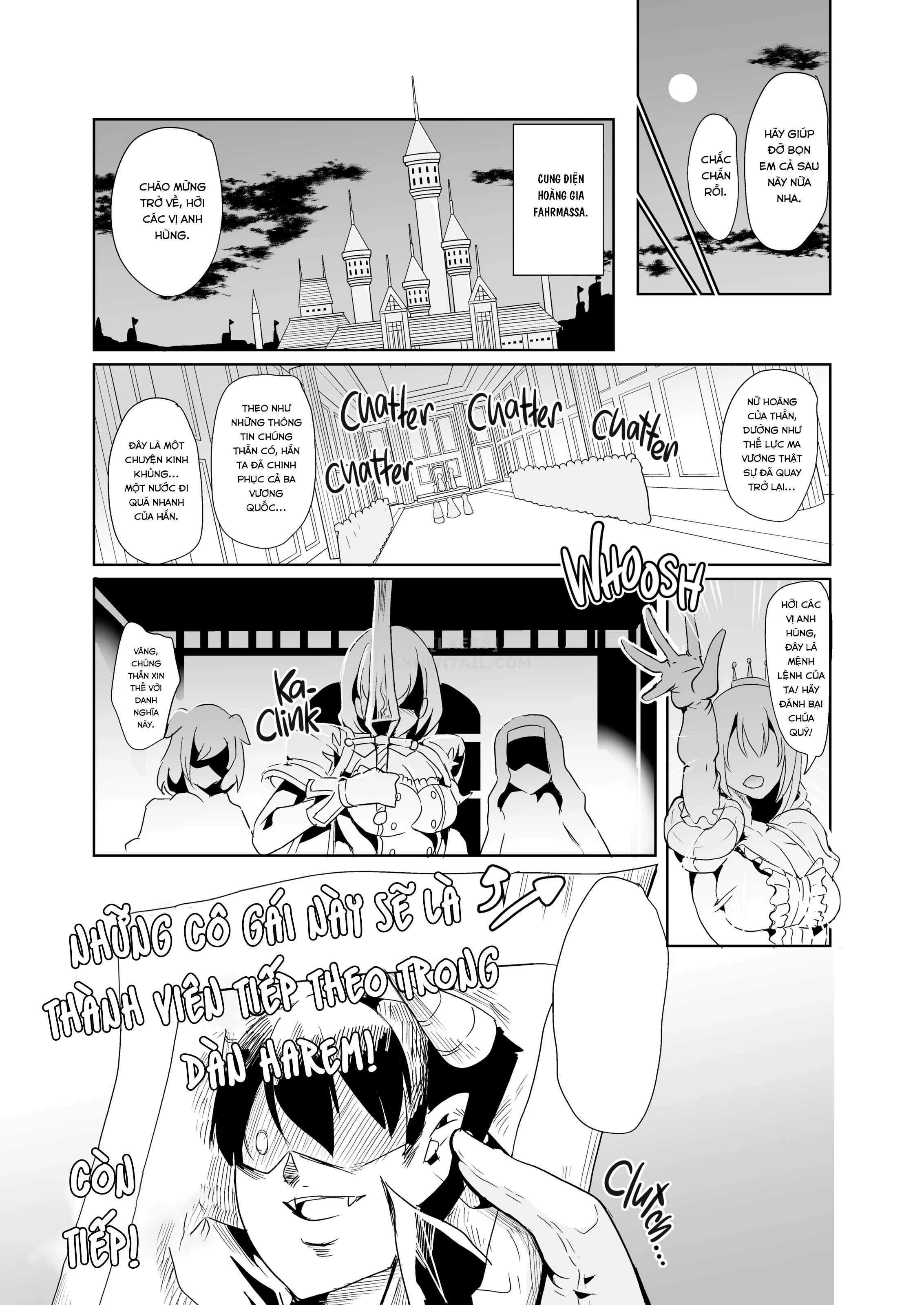 HentaiVN.net - Ảnh 65 - My Harem in Another World Collection - Chap 8 - Pussy Carousel - 15-girl Sexual Theme Park