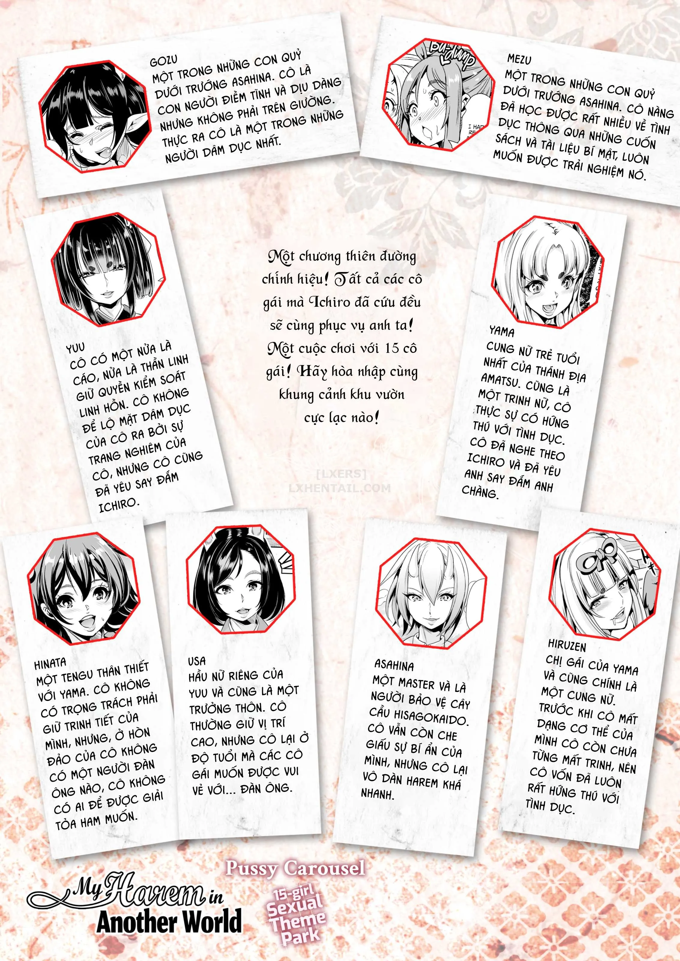 HentaiVN.net - Ảnh 68 - My Harem in Another World Collection - Chap 8 - Pussy Carousel - 15-girl Sexual Theme Park