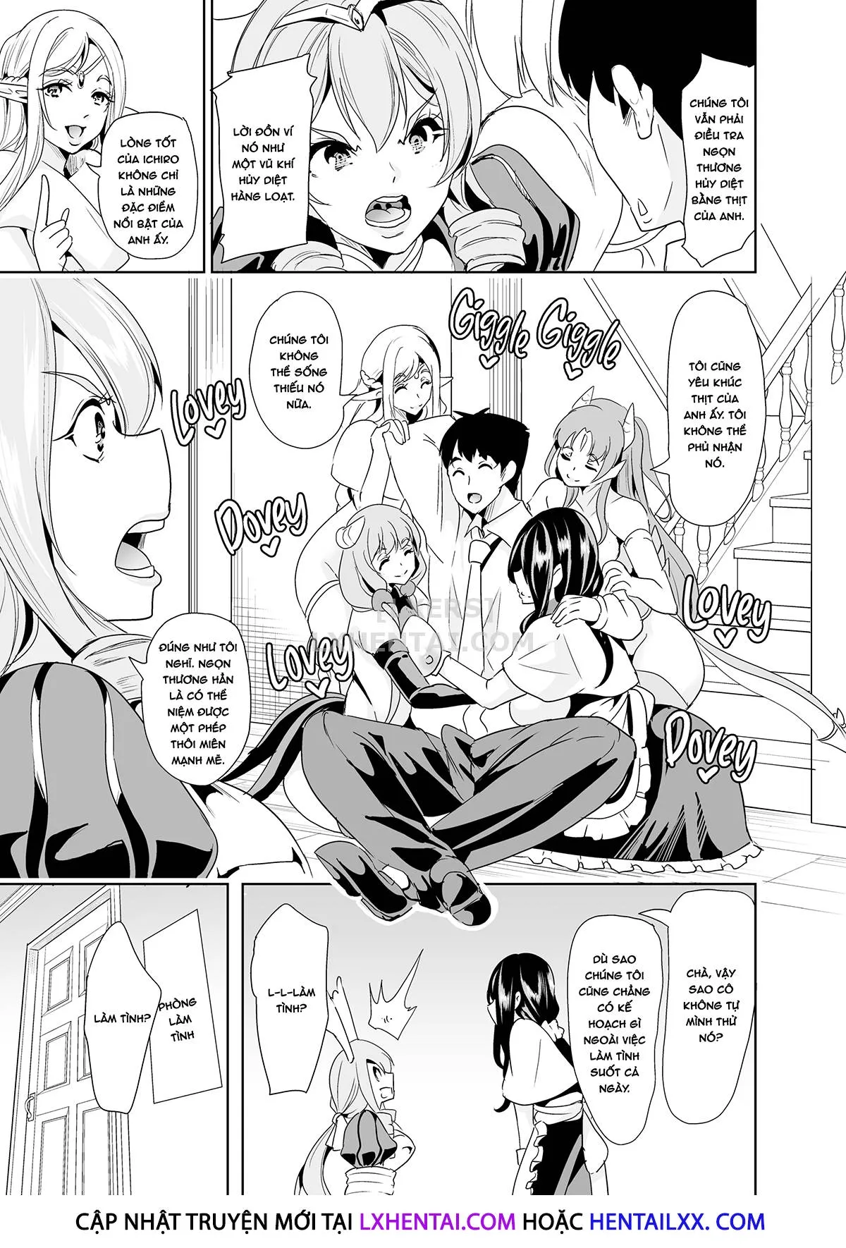 HentaiVN.net - Ảnh 14 - My Harem in Another World Collection - Chap 9 - Defeated by Dick, Fucking for Justice