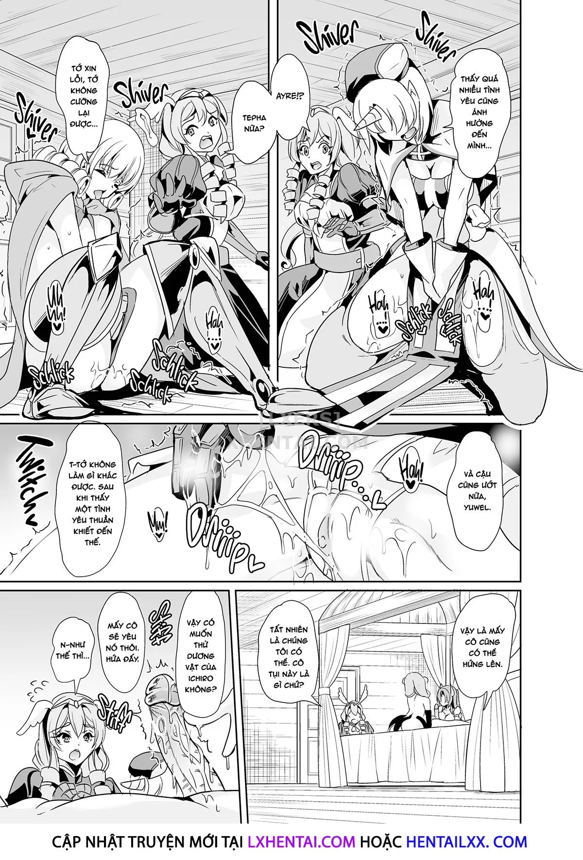 HentaiVN.net - Ảnh 26 - My Harem in Another World Collection - Chap 9 - Defeated by Dick, Fucking for Justice