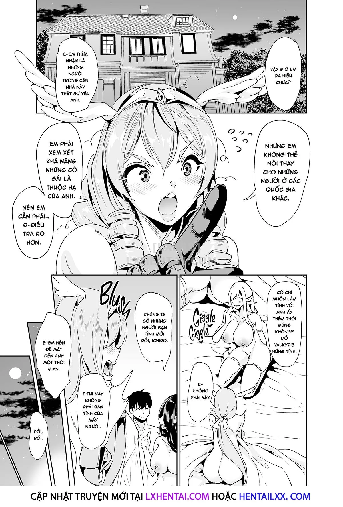HentaiVN.net - Ảnh 52 - My Harem in Another World Collection - Chap 9 - Defeated by Dick, Fucking for Justice