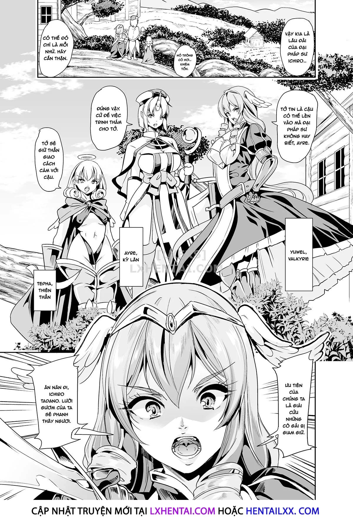HentaiVN.net - Ảnh 6 - My Harem in Another World Collection - Chap 9 - Defeated by Dick, Fucking for Justice