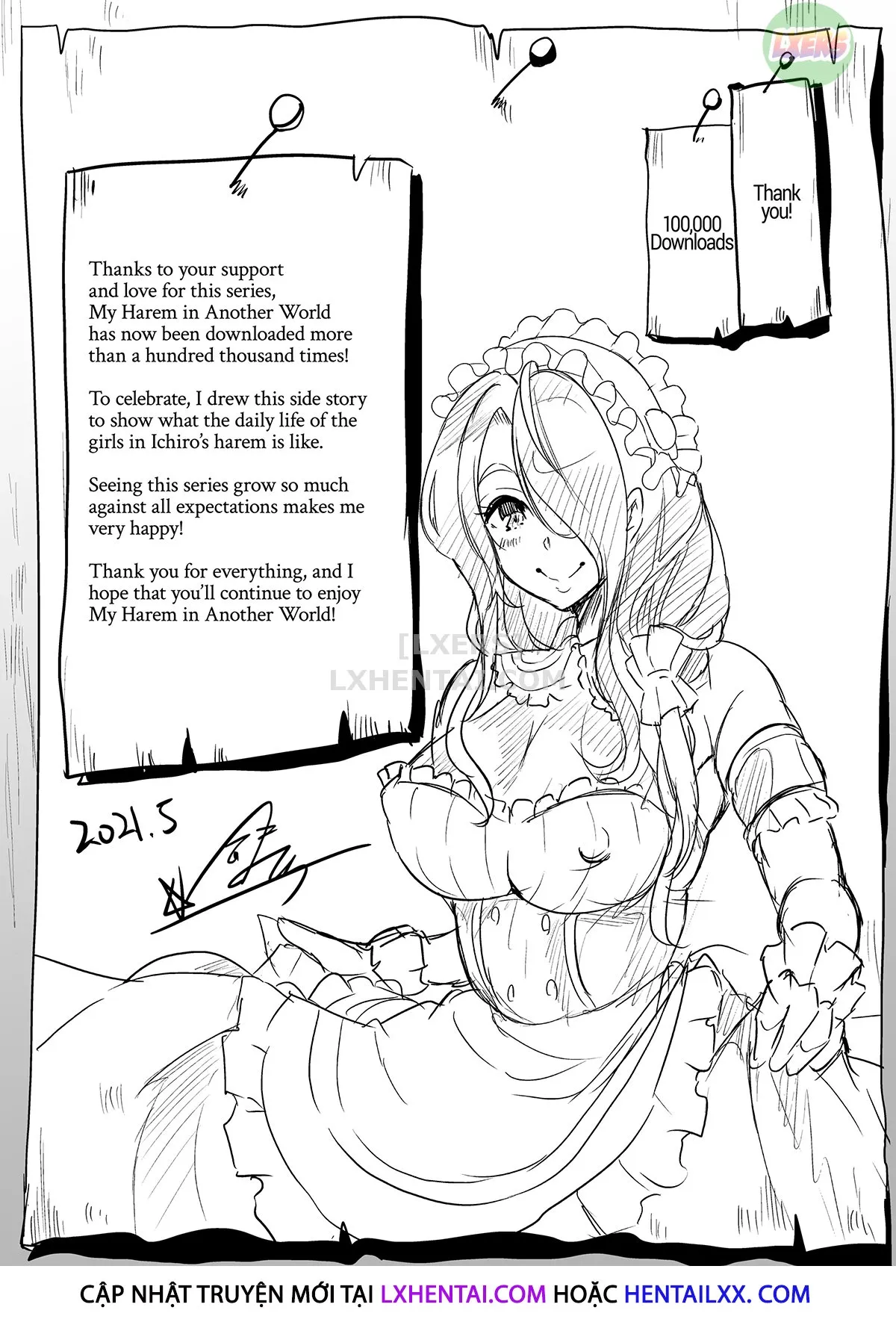 HentaiVN.net - Ảnh 45 - My Harem in Another World Collection - Chap 10 - Side Story