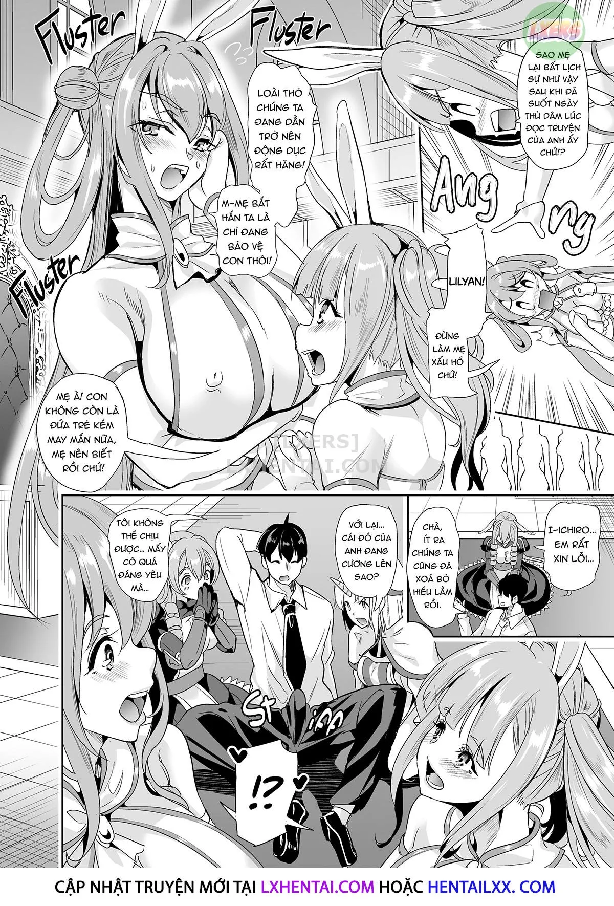 HentaiVN.net - Ảnh 11 - My Harem in Another World Collection - Chap 11