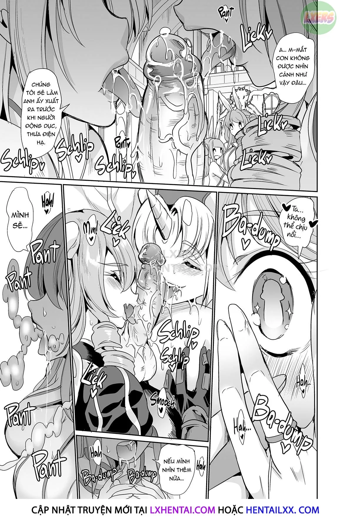 HentaiVN.net - Ảnh 12 - My Harem in Another World Collection - Chap 11