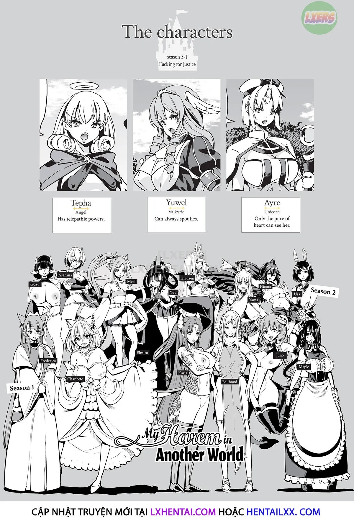 HentaiVN.net - Ảnh 6 - My Harem in Another World Collection - Chap 11