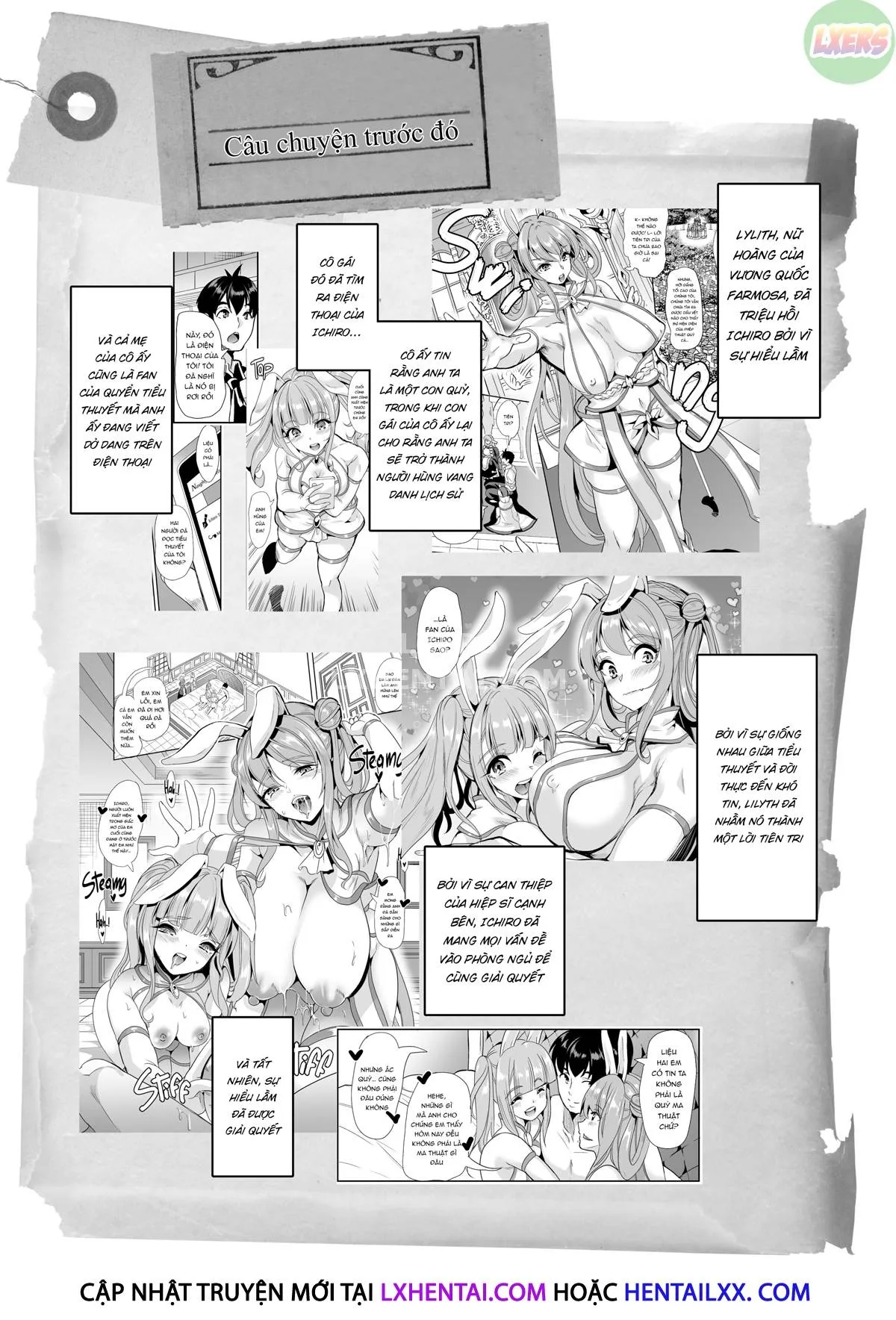 HentaiVN.net - Ảnh 6 - My Harem in Another World Collection - Chap 12 - Soapy Sex Time! Fighting Over Ichiro!