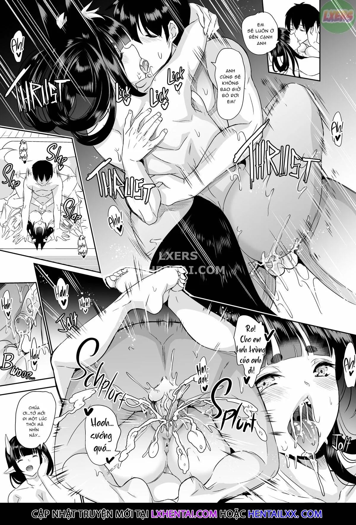 HentaiVN.net - Ảnh 32 - My Harem in Another World Collection - Chap 13 - All Pussy is Mine