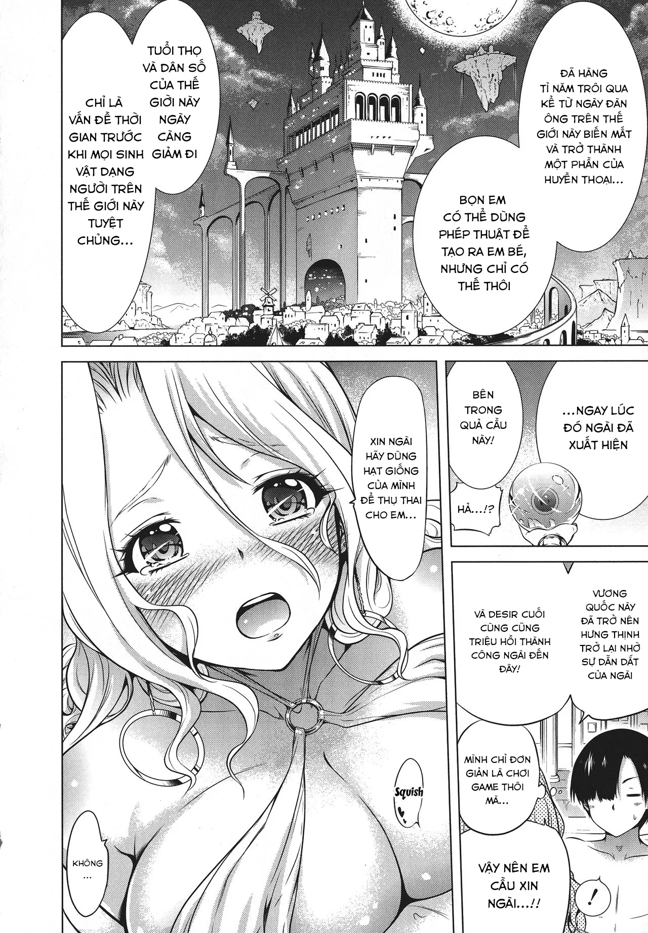 HentaiVN.net - Ảnh 14 - Isekai Harem Paradise [Thiên đường harem thế giới khác!; Otherworld Harem Paradise; 異世界ハーレムパラダイス♡] - (Jou) Chap 1