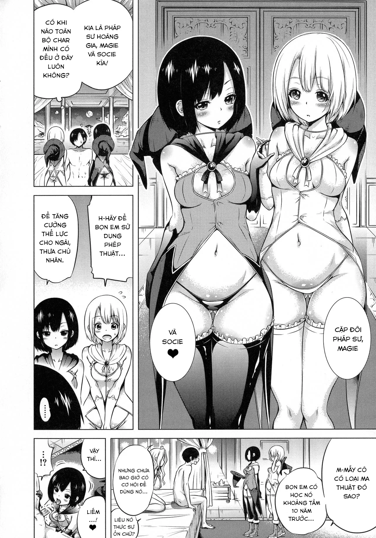 HentaiVN.net - Ảnh 33 - Isekai Harem Paradise [Thiên đường harem thế giới khác!; Otherworld Harem Paradise; 異世界ハーレムパラダイス♡] - (Jou) Chap 1