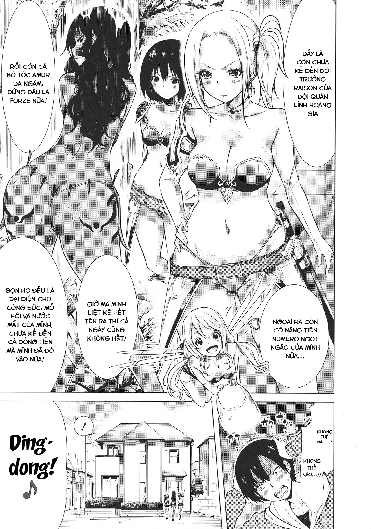HentaiVN.net - Ảnh 6 - Isekai Harem Paradise [Thiên đường harem thế giới khác!; Otherworld Harem Paradise; 異世界ハーレムパラダイス♡] - (Jou) Chap 1